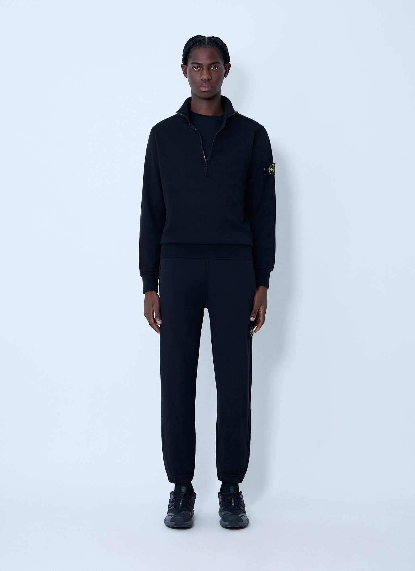 Stone Island Men Logo Patch Track Pants STONE ISLAND