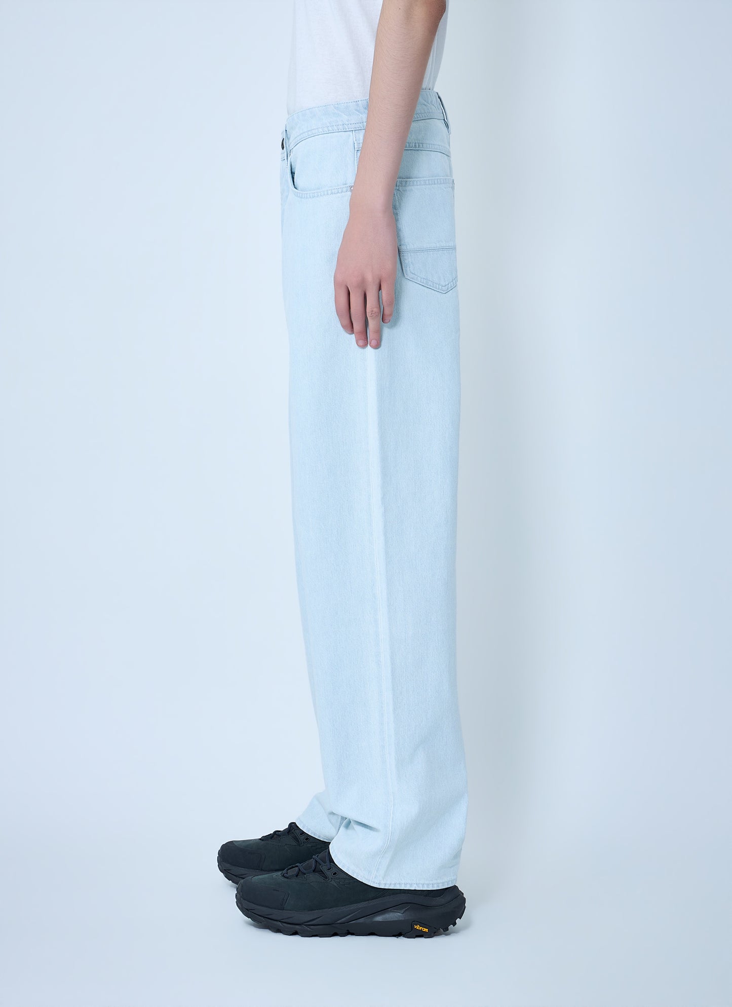 Stone Island Men Wide-Leg Denim Jeans STONE ISLAND