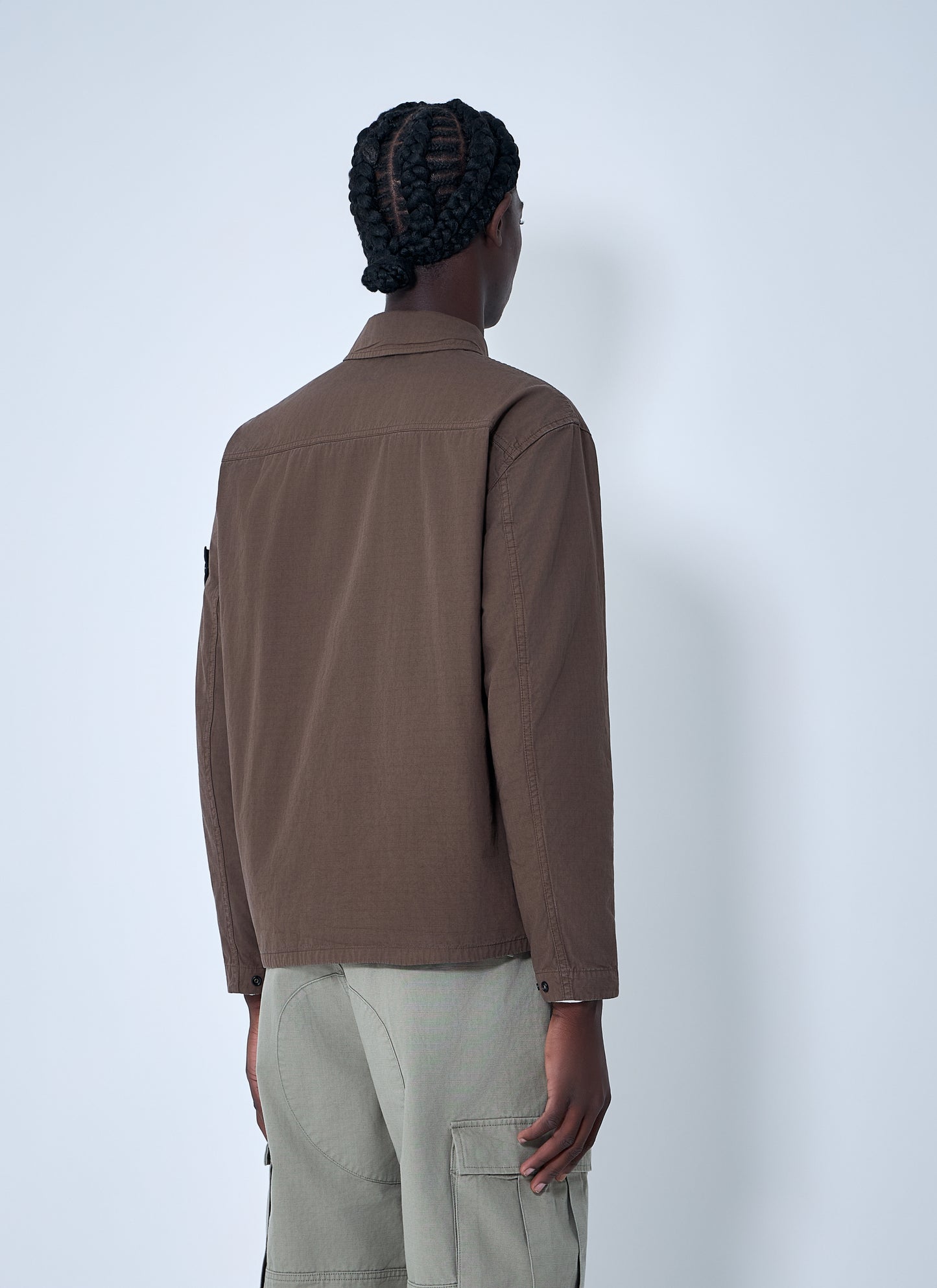 Stone Island Men Logo Patch Jacket STONE ISLAND