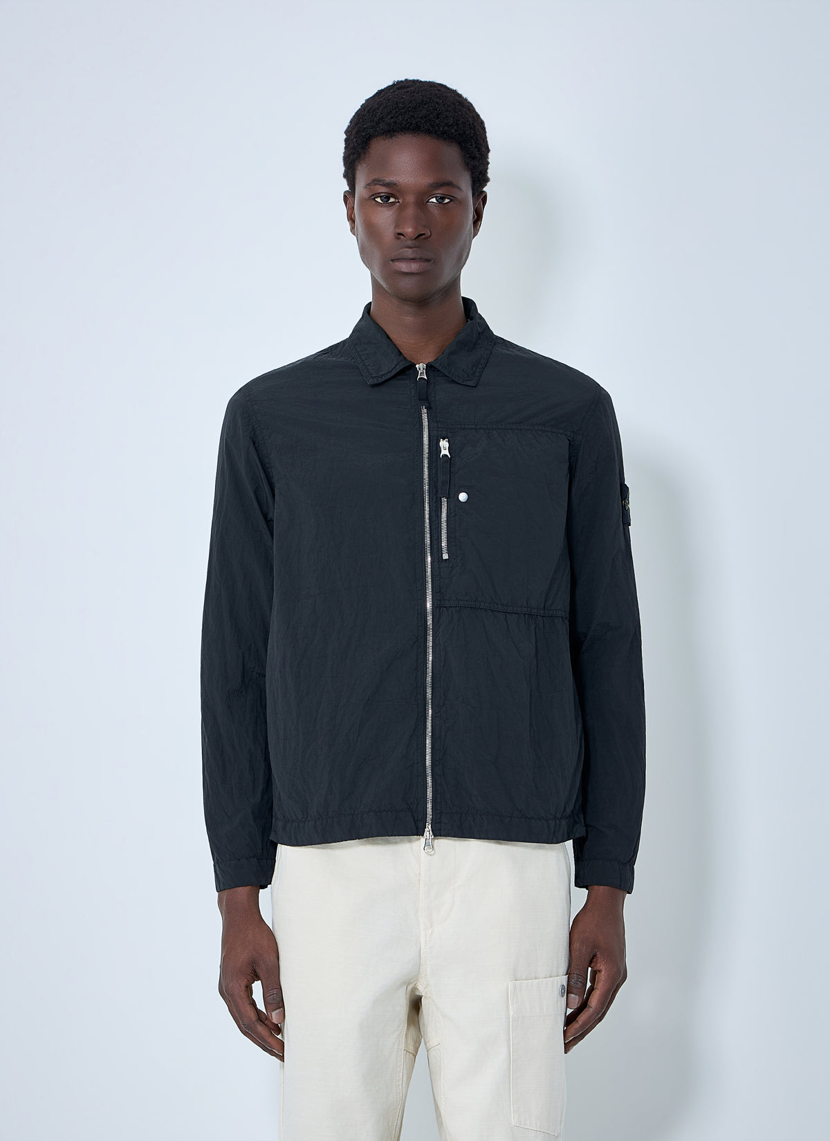 Stone Island Men Zip-Front Technical Jacket STONE ISLAND