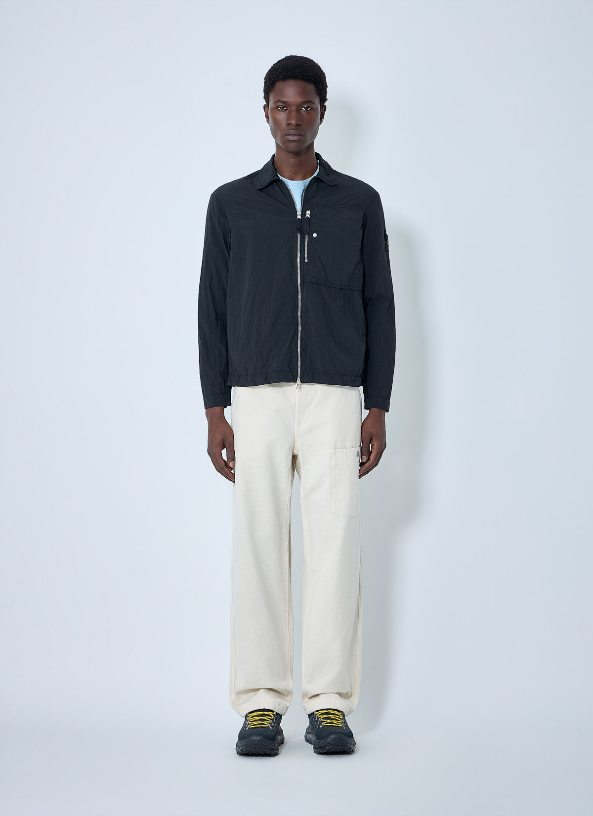 Stone Island Men Zip-Front Technical Jacket STONE ISLAND