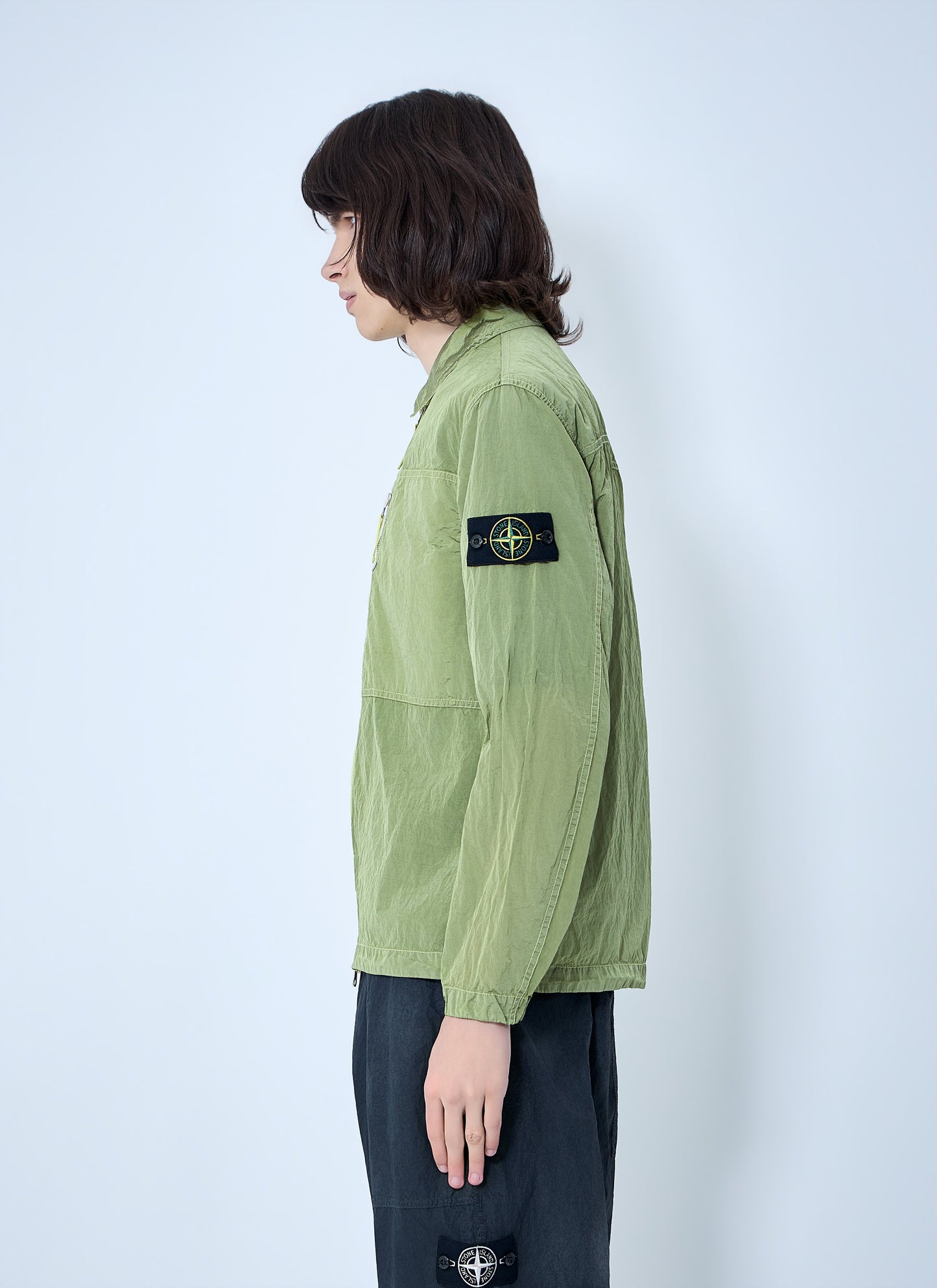 Stone Island Men Zip-Front Technical Jacket STONE ISLAND