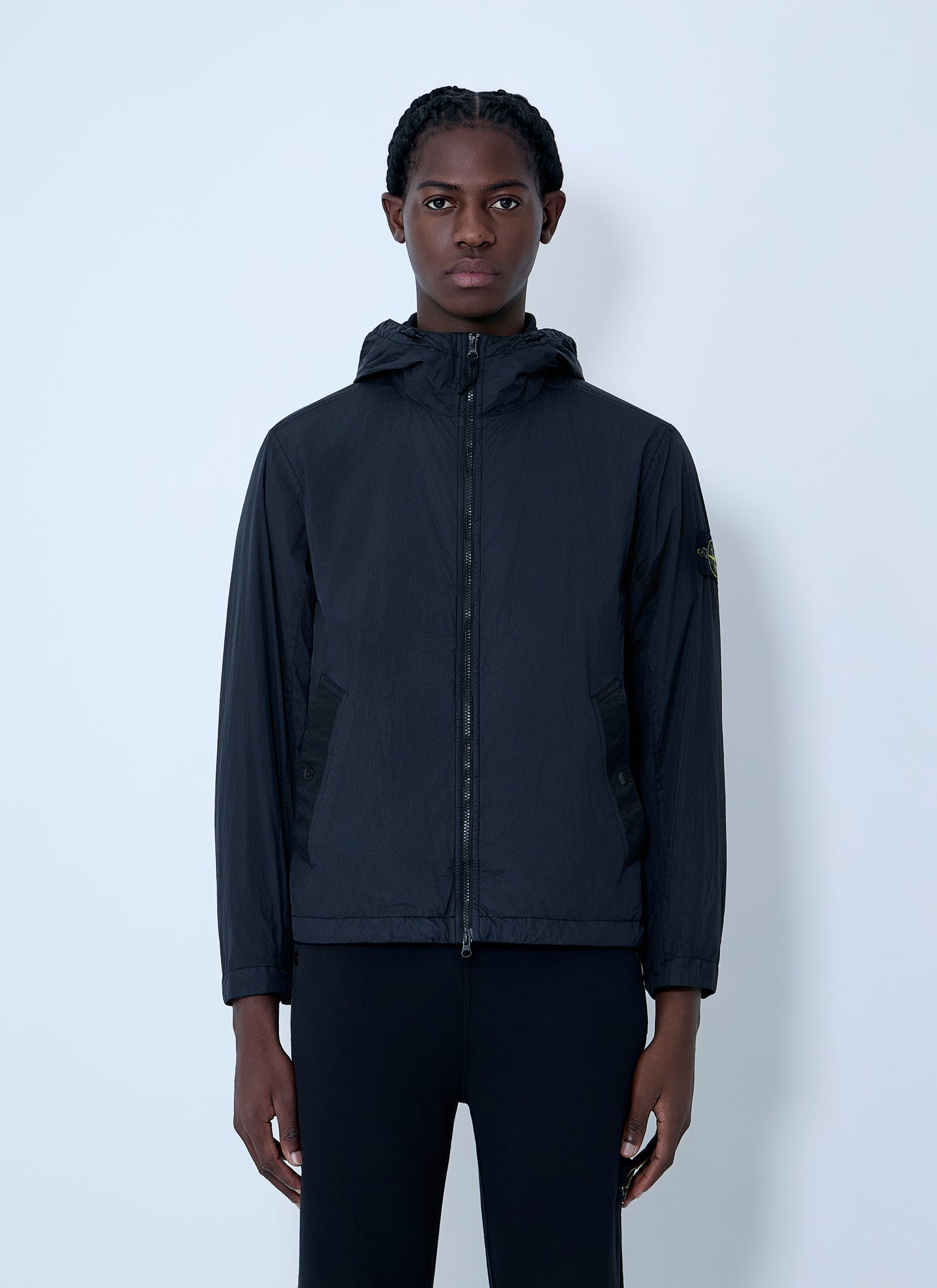 Stone Island Men Logo Patch Jacket STONE ISLAND