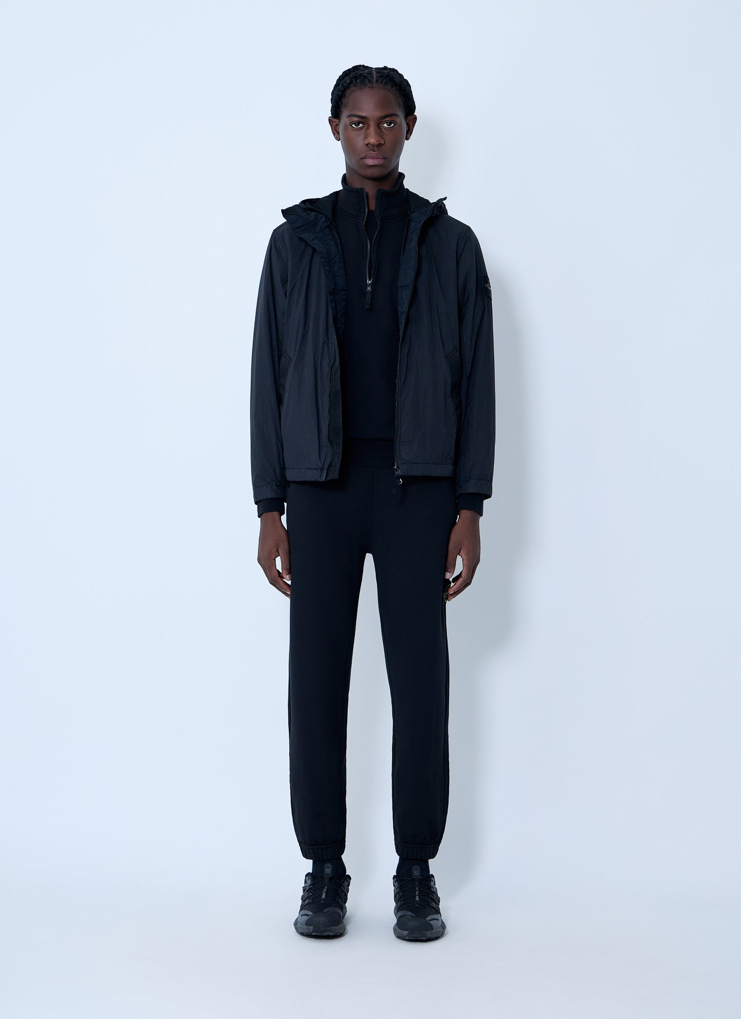 Stone Island Men Logo Patch Jacket STONE ISLAND