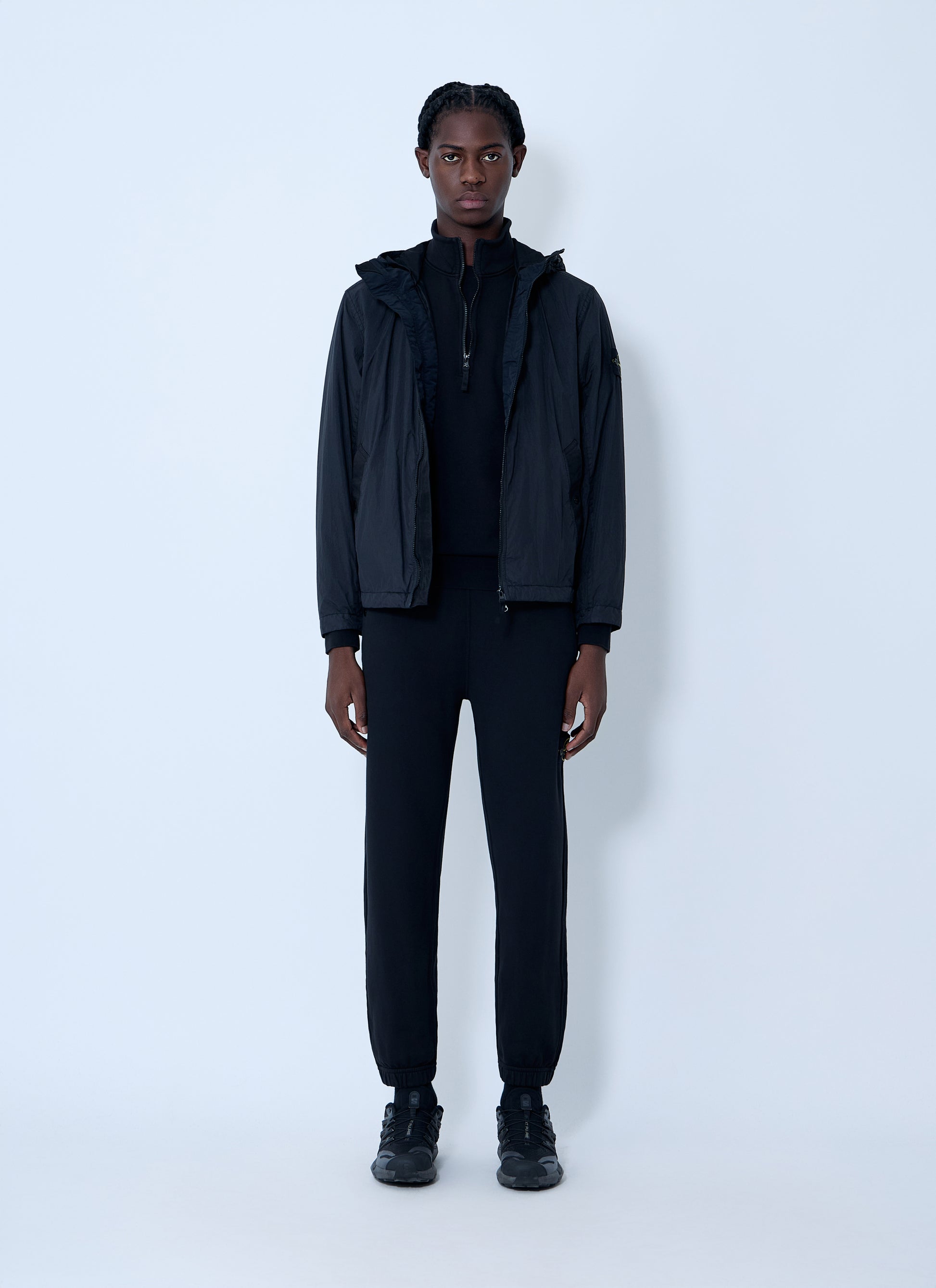 Stone Island Men Logo Patch Jacket STONE ISLAND