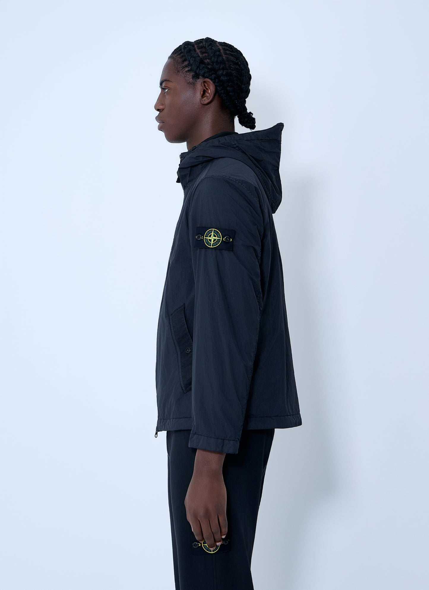 Stone Island Men Logo Patch Jacket STONE ISLAND