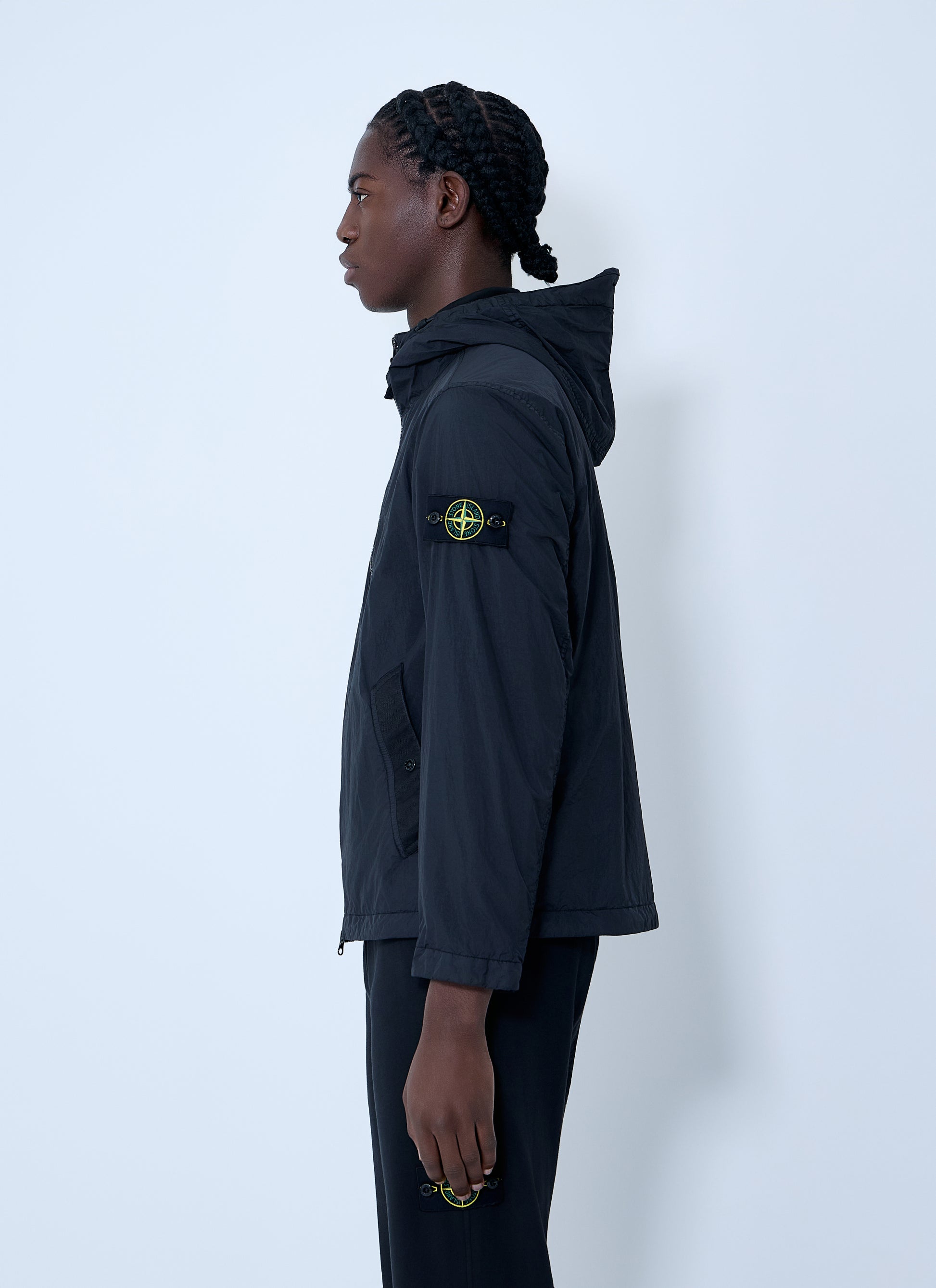 Stone Island Men Logo Patch Jacket STONE ISLAND