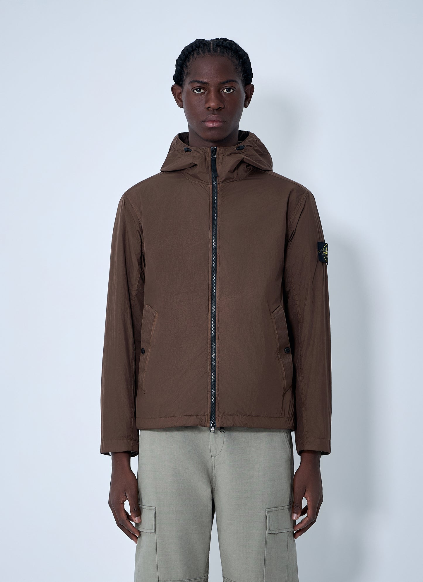 Stone Island Men Logo Patch Jacket STONE ISLAND