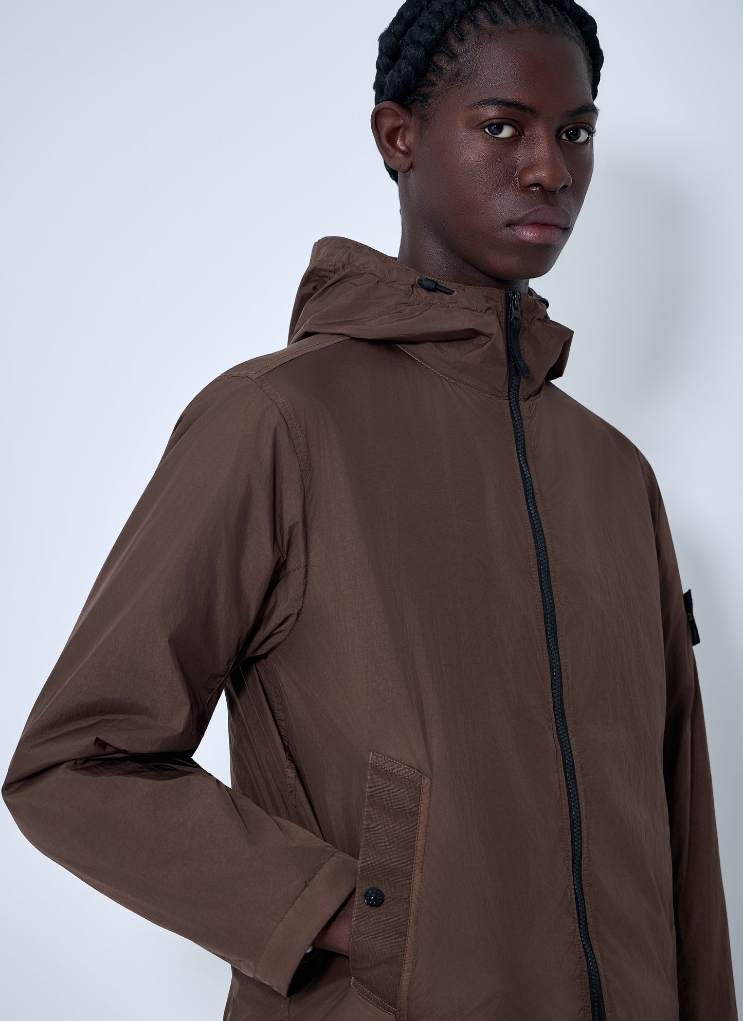 Stone Island Men Logo Patch Jacket STONE ISLAND