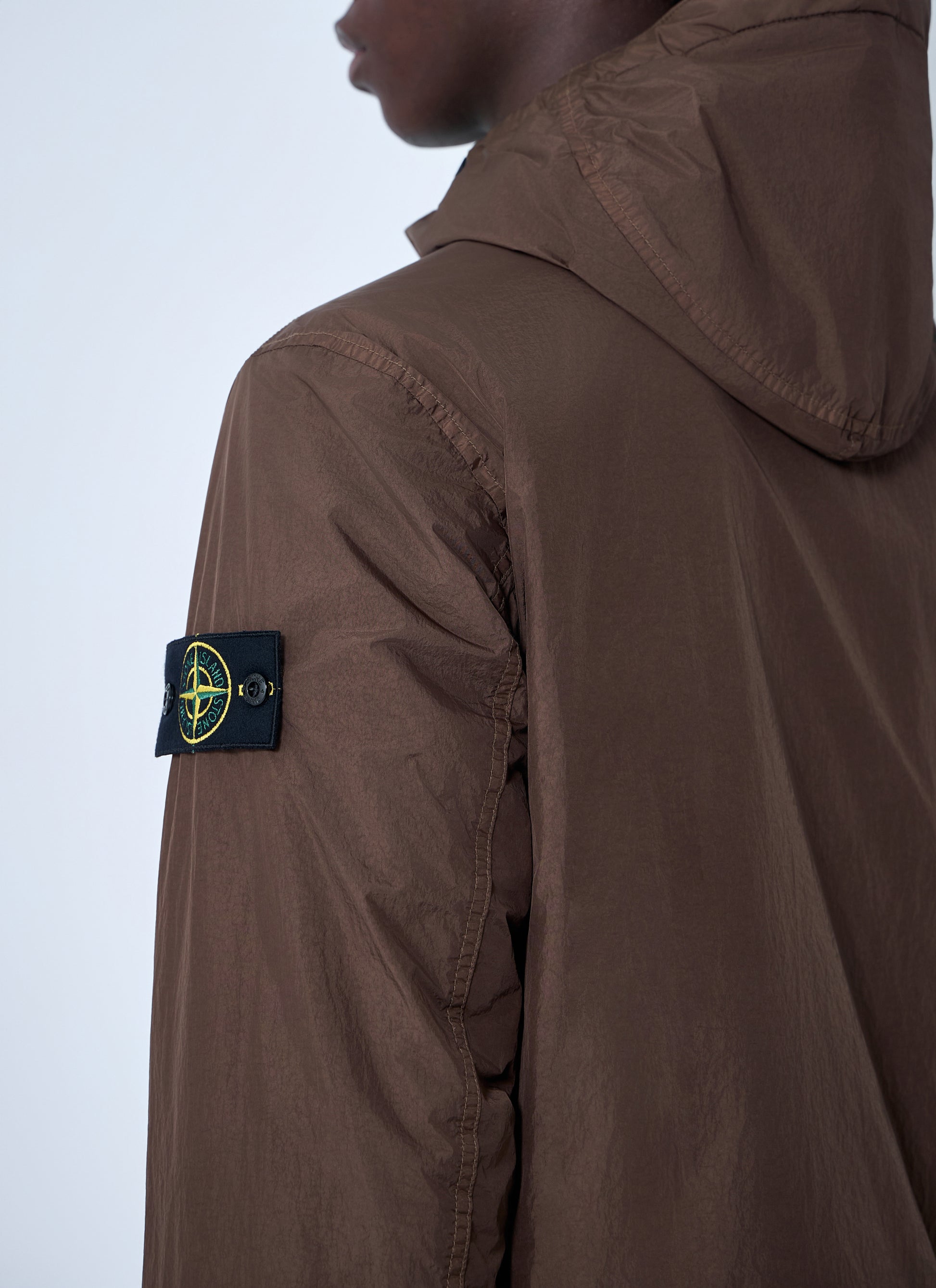 Stone Island Men Logo Patch Jacket STONE ISLAND