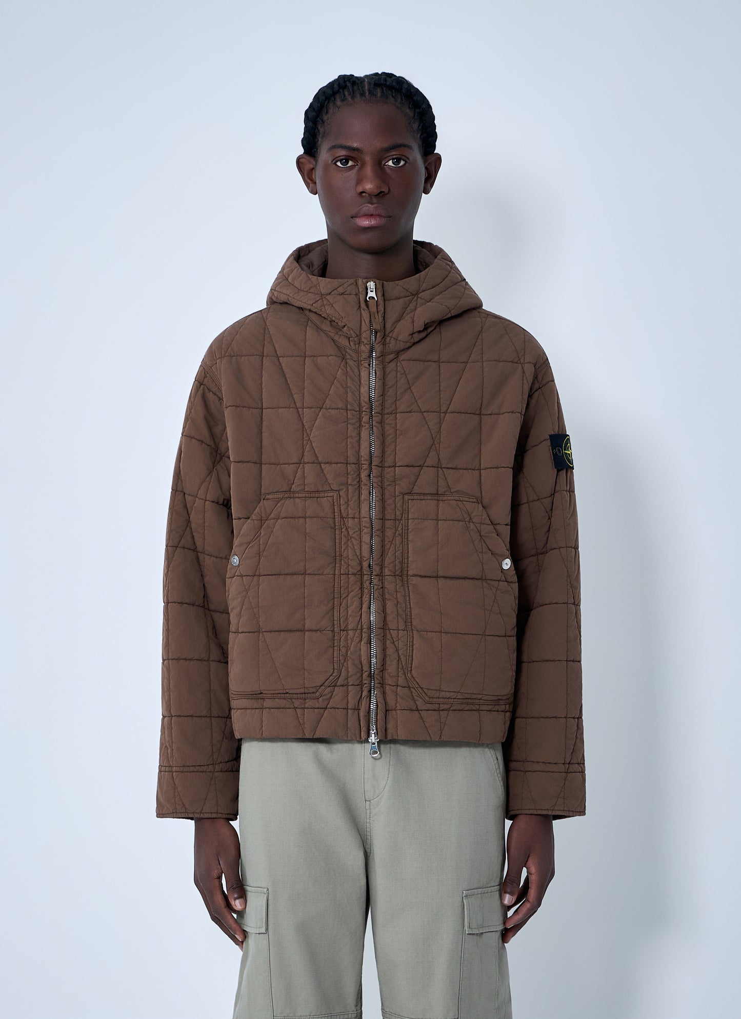 Stone Island Men Short Parka Jacket STONE ISLAND