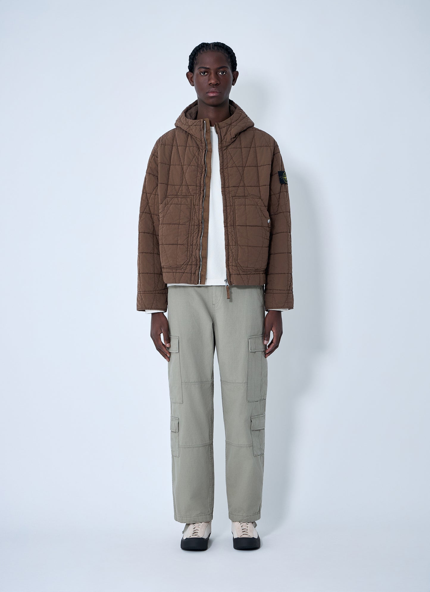 Stone Island Men Short Parka Jacket STONE ISLAND