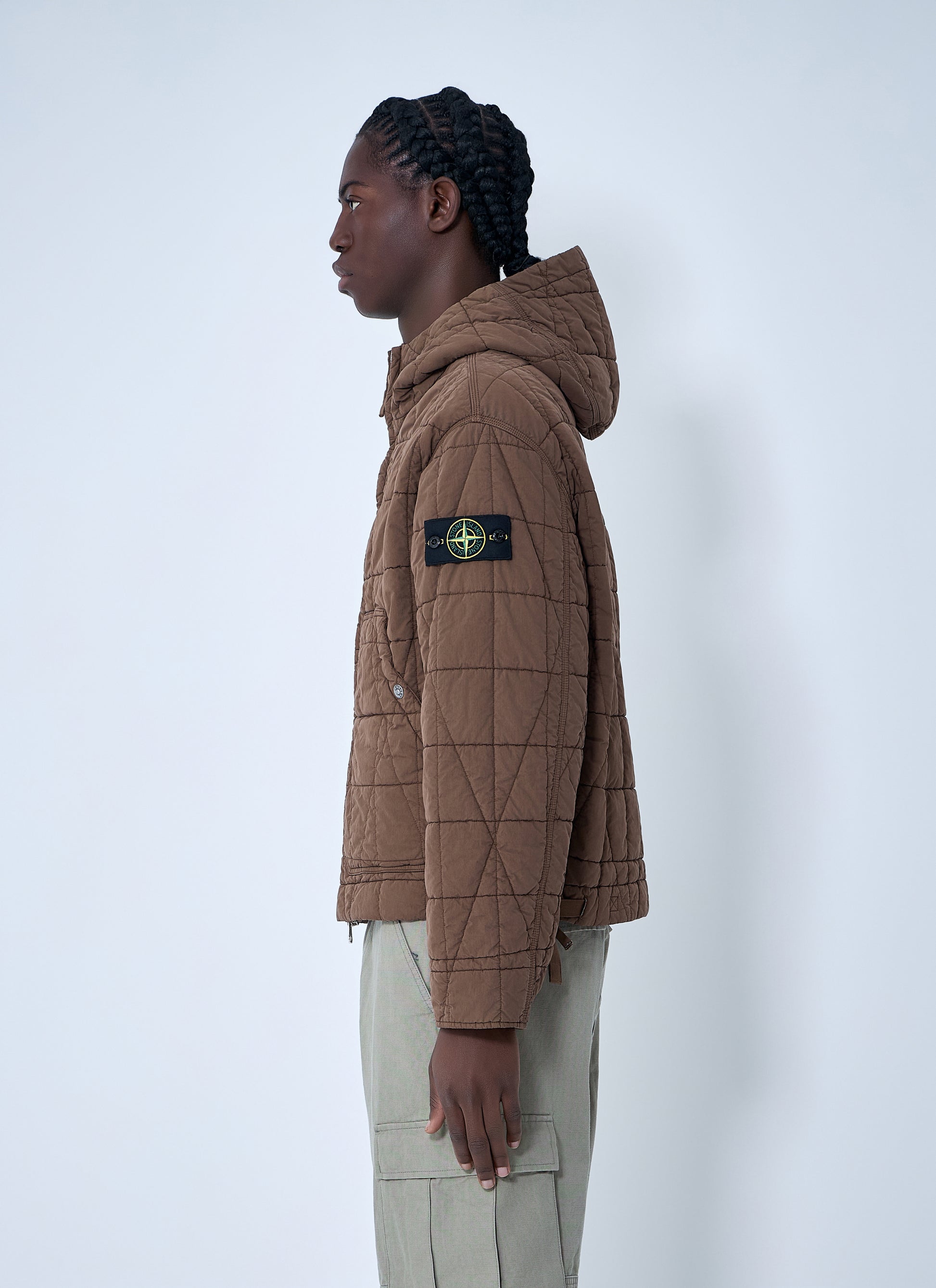 Stone Island Men Short Parka Jacket STONE ISLAND