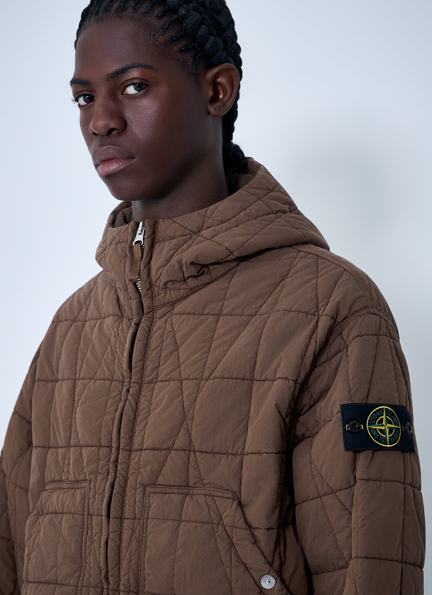 Stone Island Men Short Parka Jacket STONE ISLAND