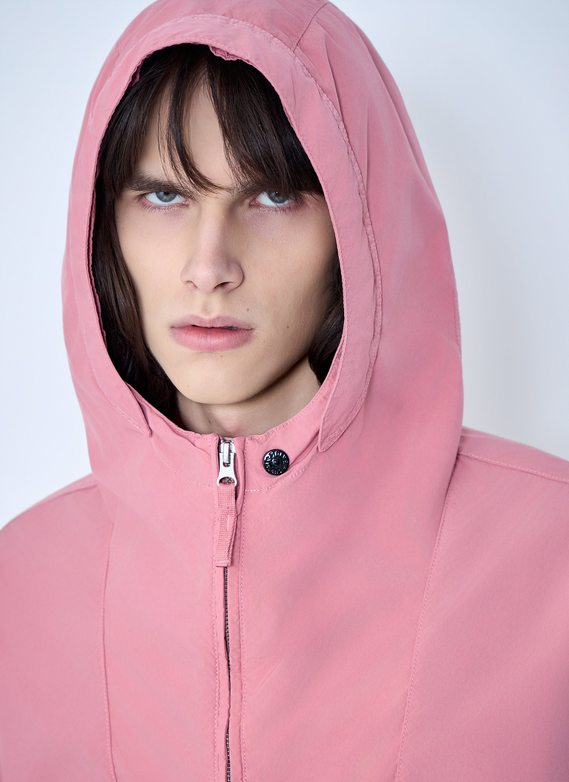 Stone Island Men Hooded Zip Jacket STONE ISLAND