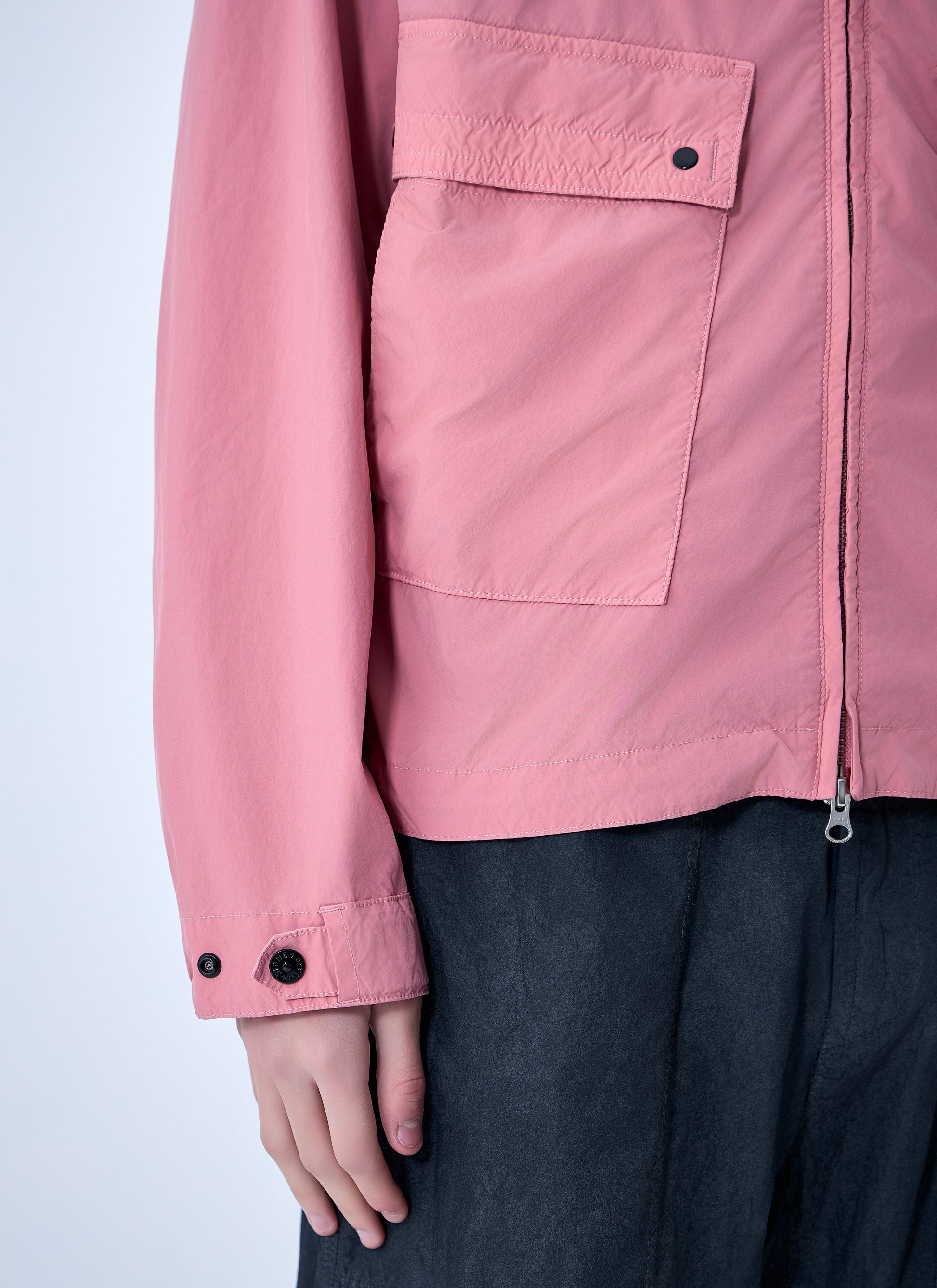 Stone Island Men Hooded Zip Jacket STONE ISLAND