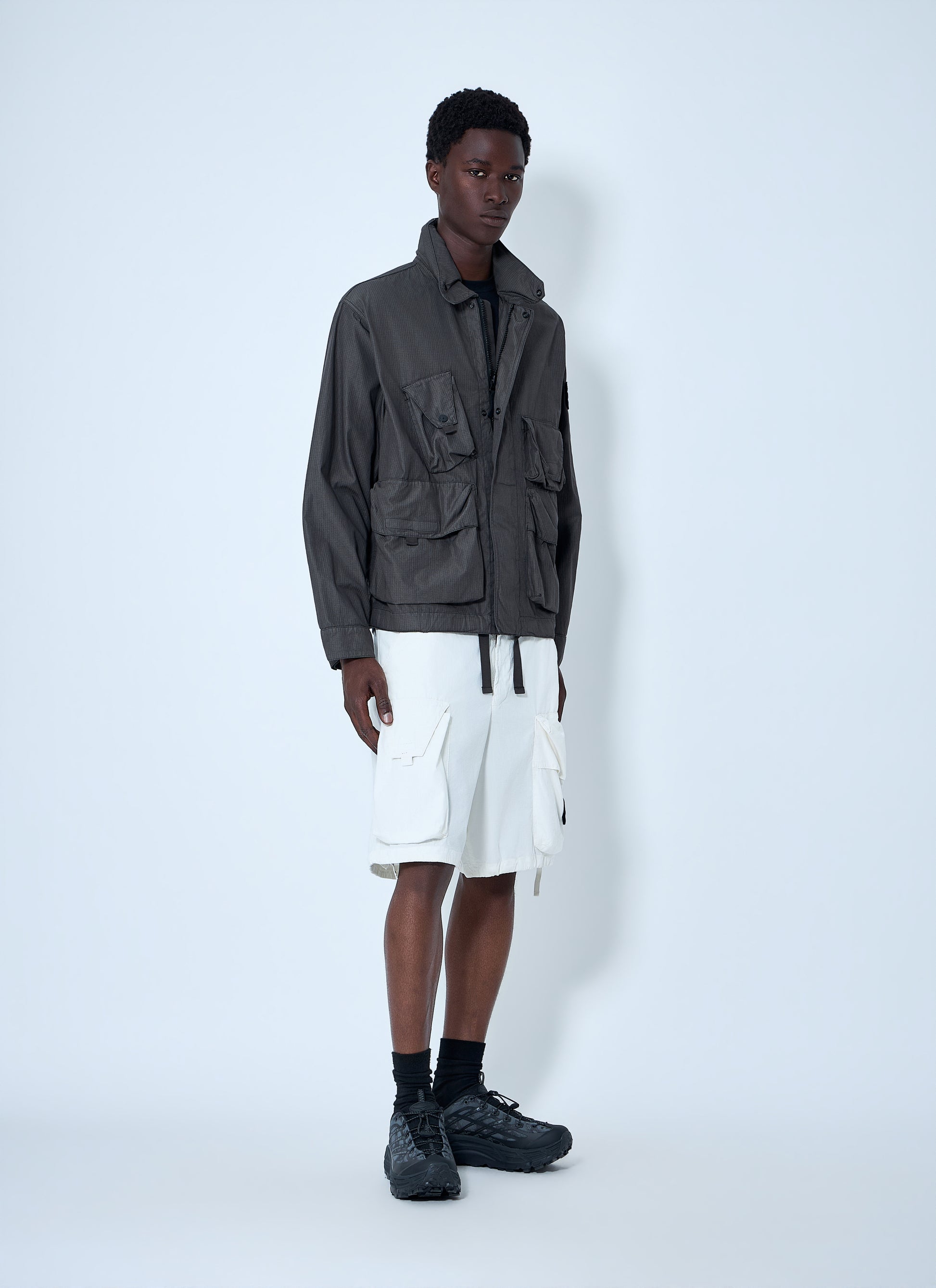 Stone Island Men Technical Ripstop Field Jacket STONE ISLAND