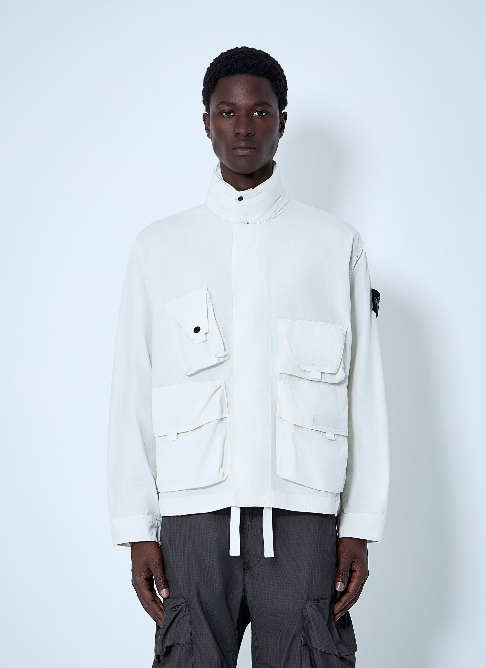 Stone Island Men Utility Pocket Jacket STONE ISLAND