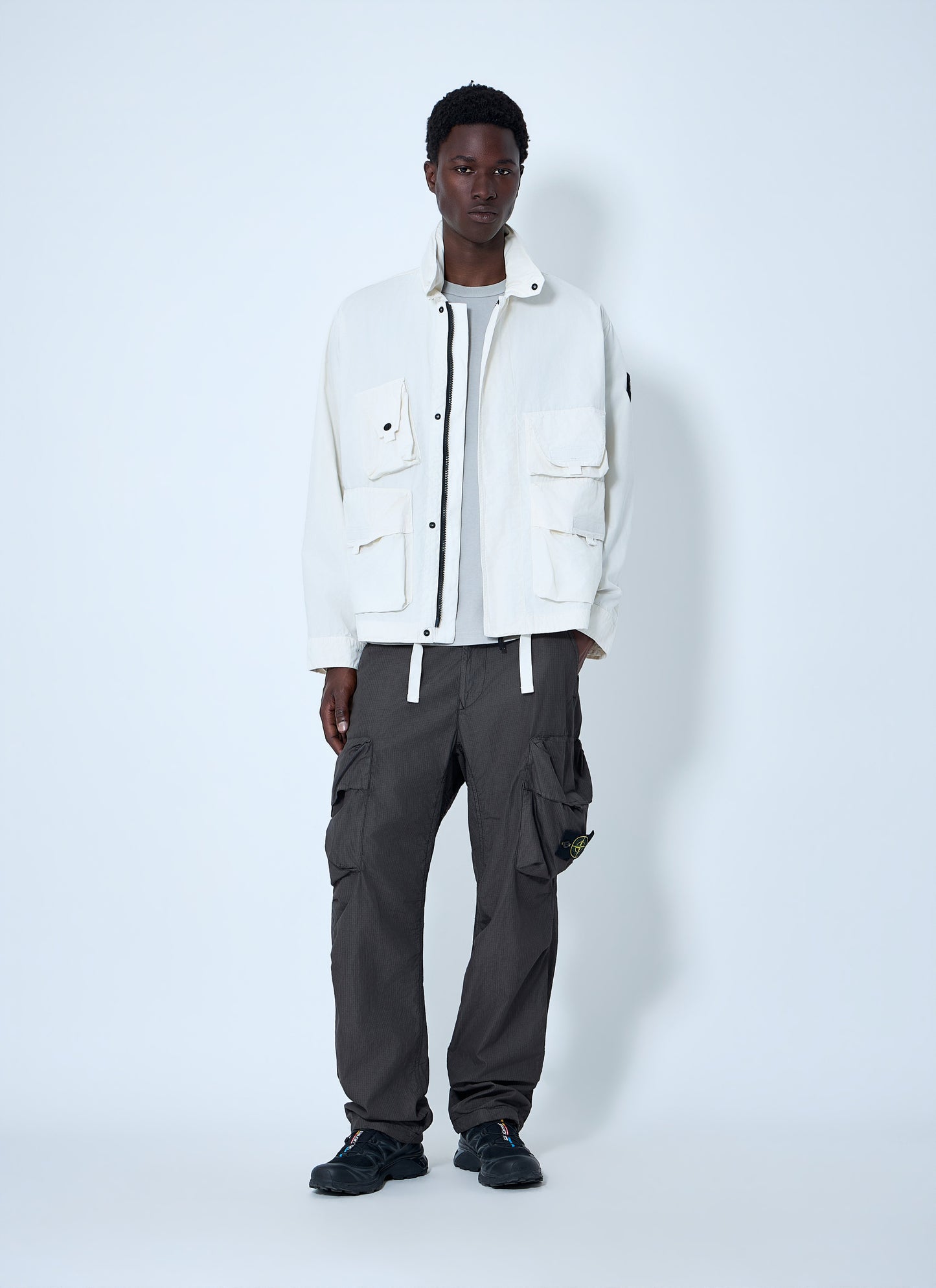 Stone Island Men Utility Pocket Jacket STONE ISLAND