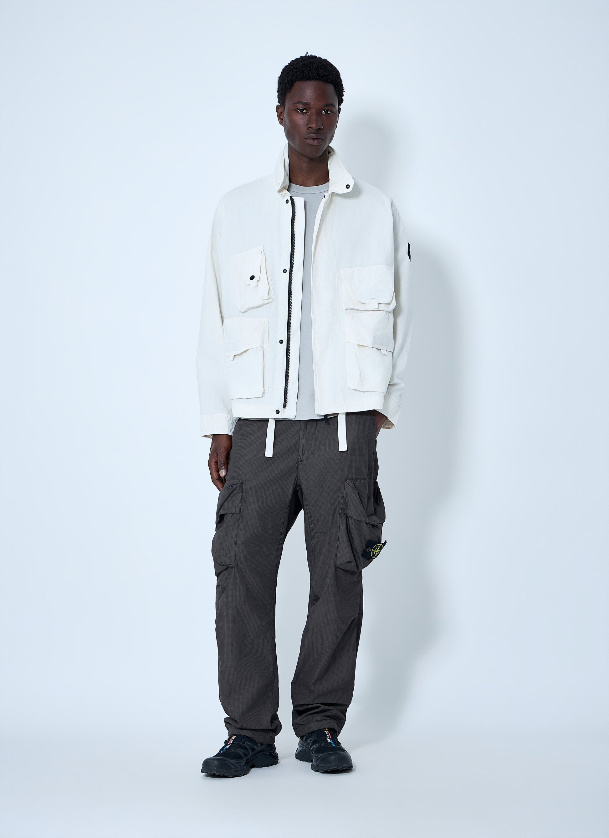 Stone Island Men Utility Pocket Jacket STONE ISLAND