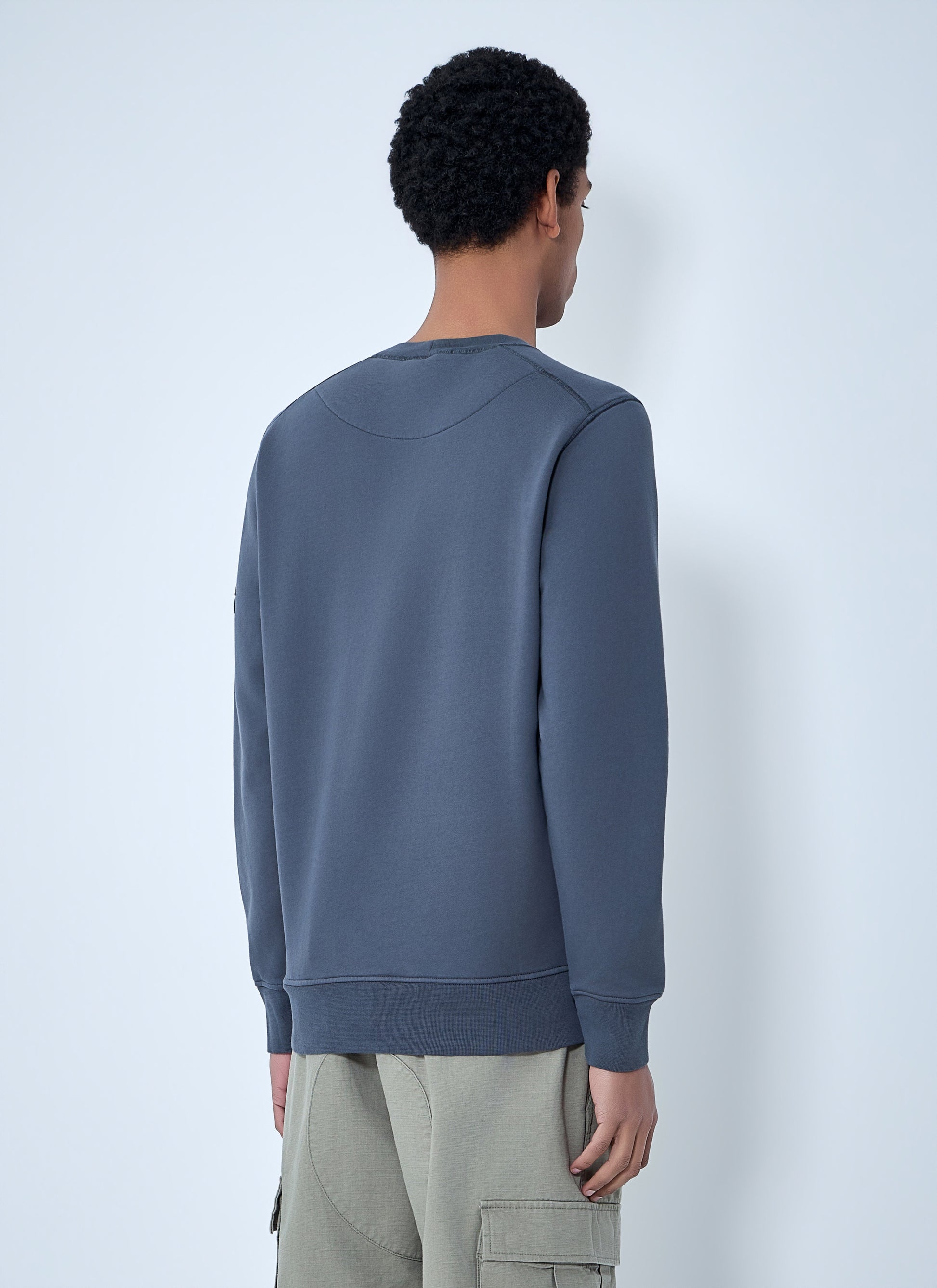 Stone Island Men Logo Patch Sweatshirt STONE ISLAND