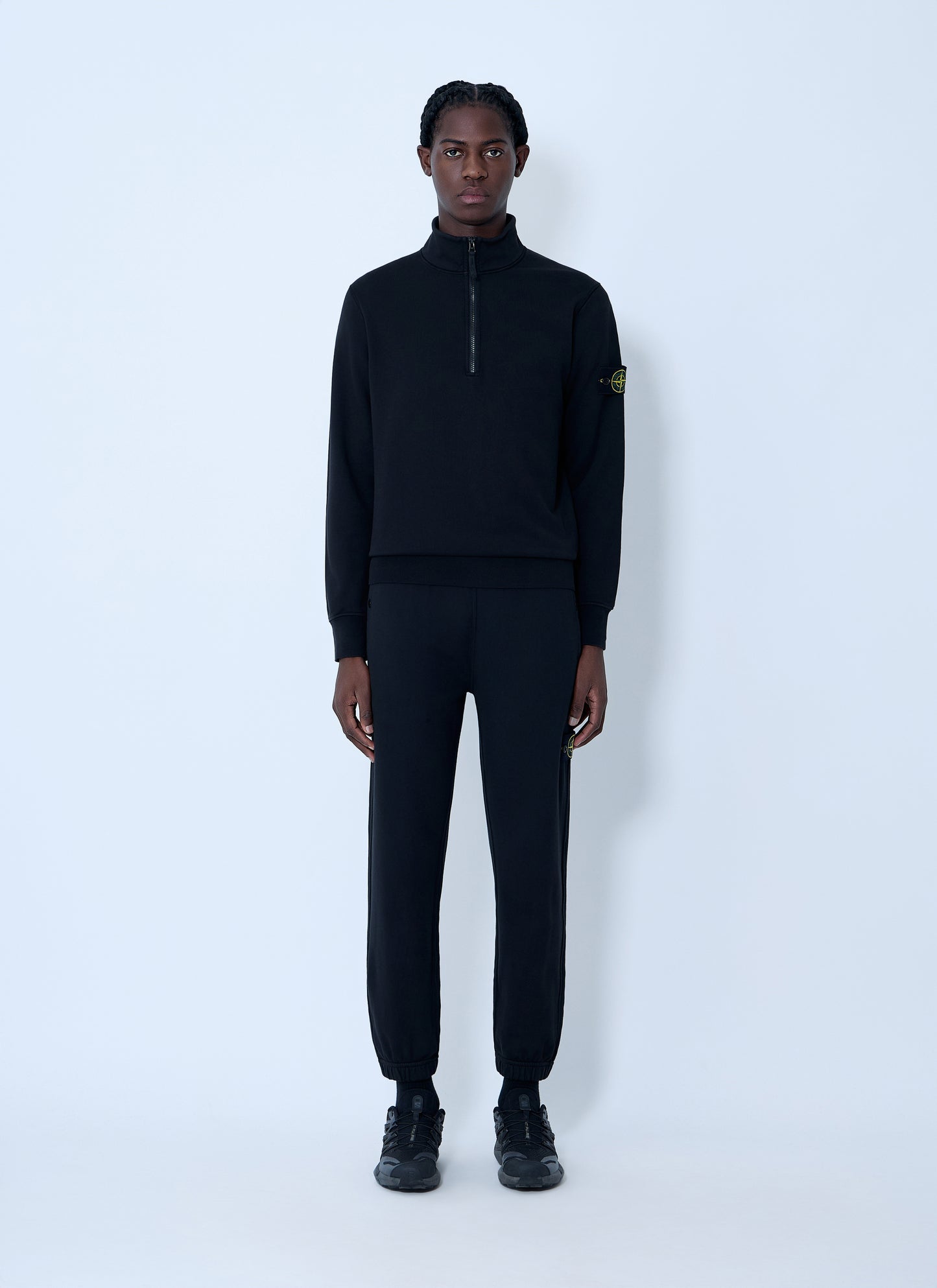 Stone Island Men Logo Patch Sweater STONE ISLAND
