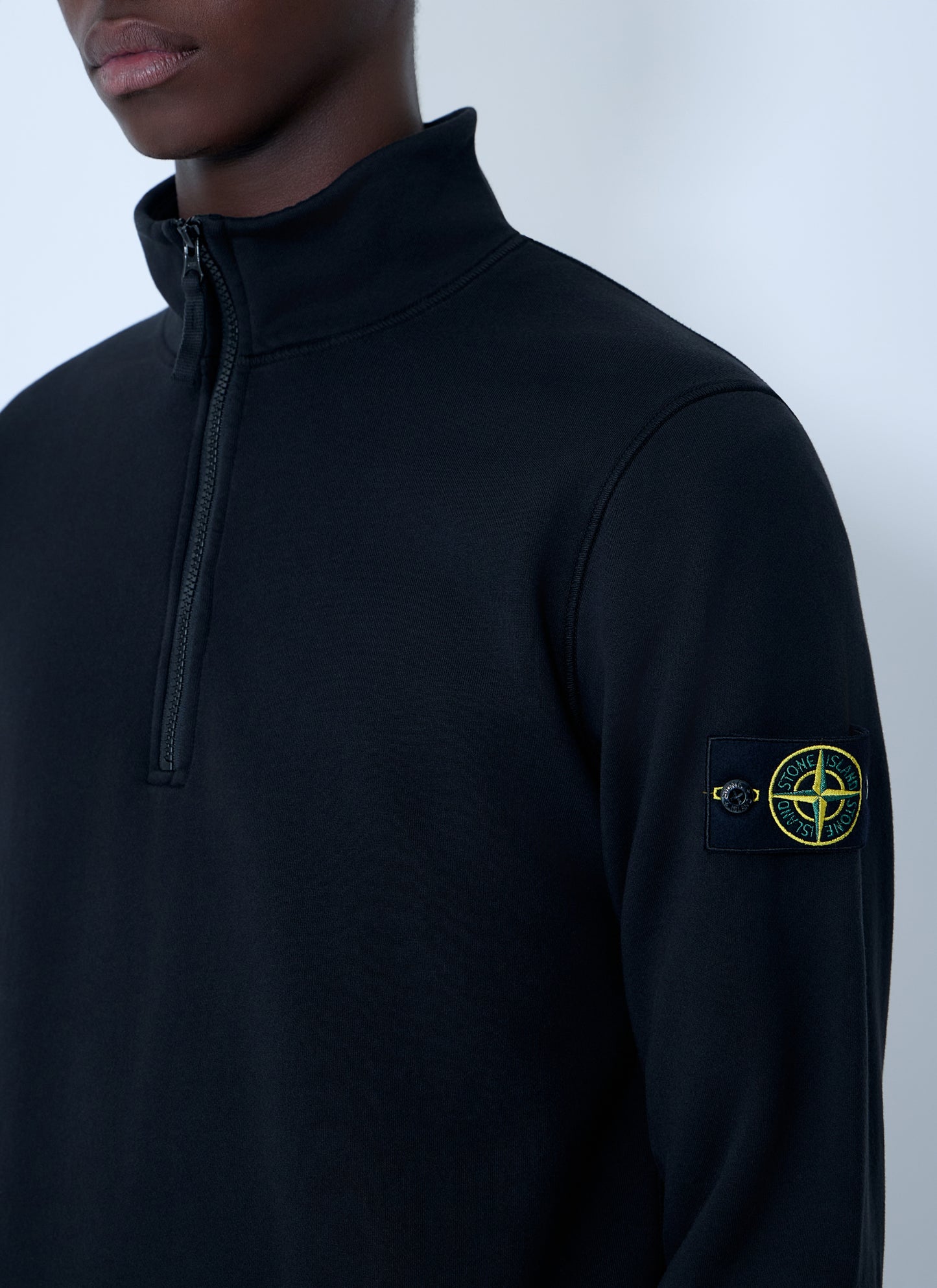 Stone Island Men Logo Patch Sweater STONE ISLAND