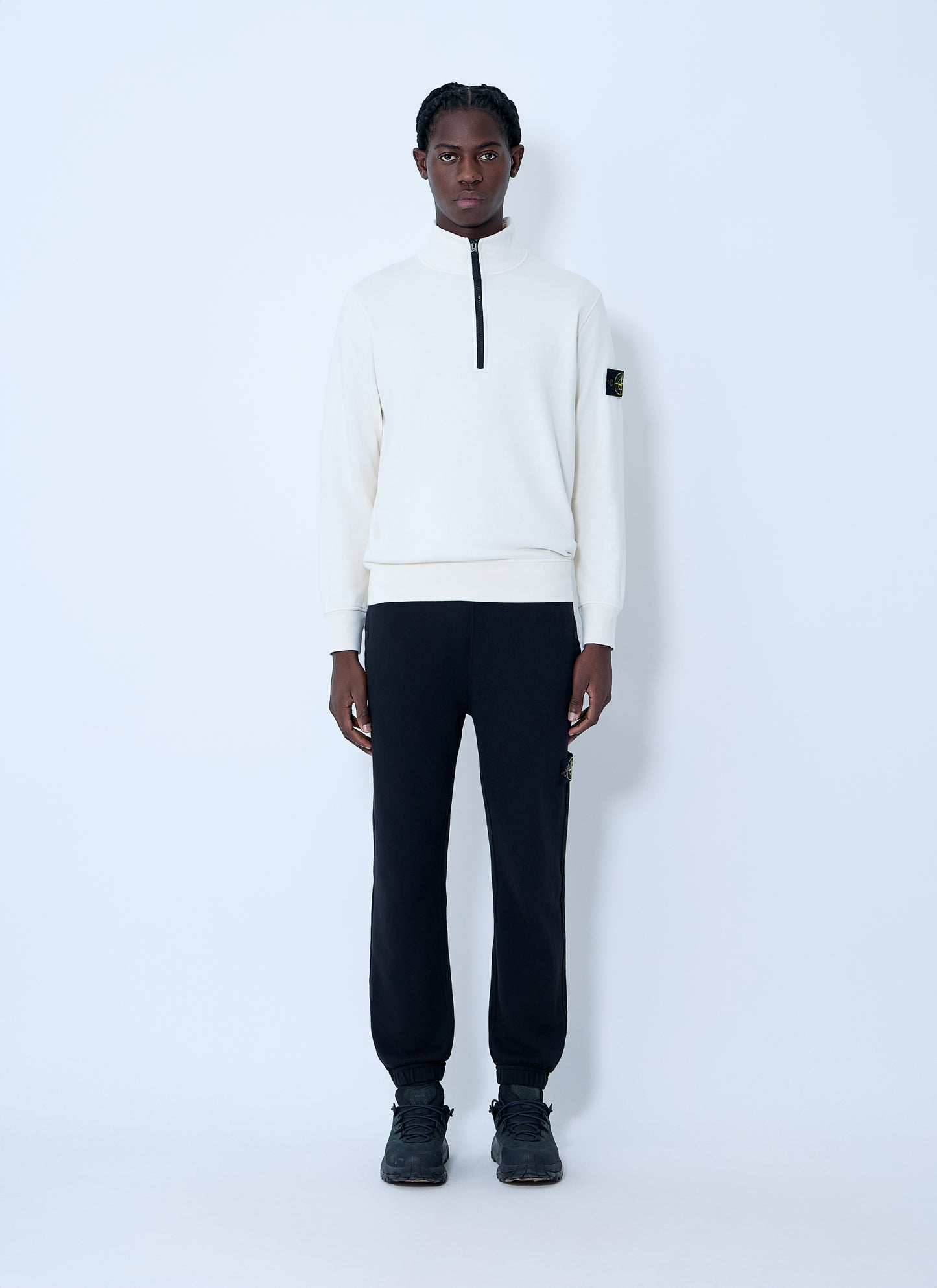 Stone Island Men Logo Patch Sweater STONE ISLAND