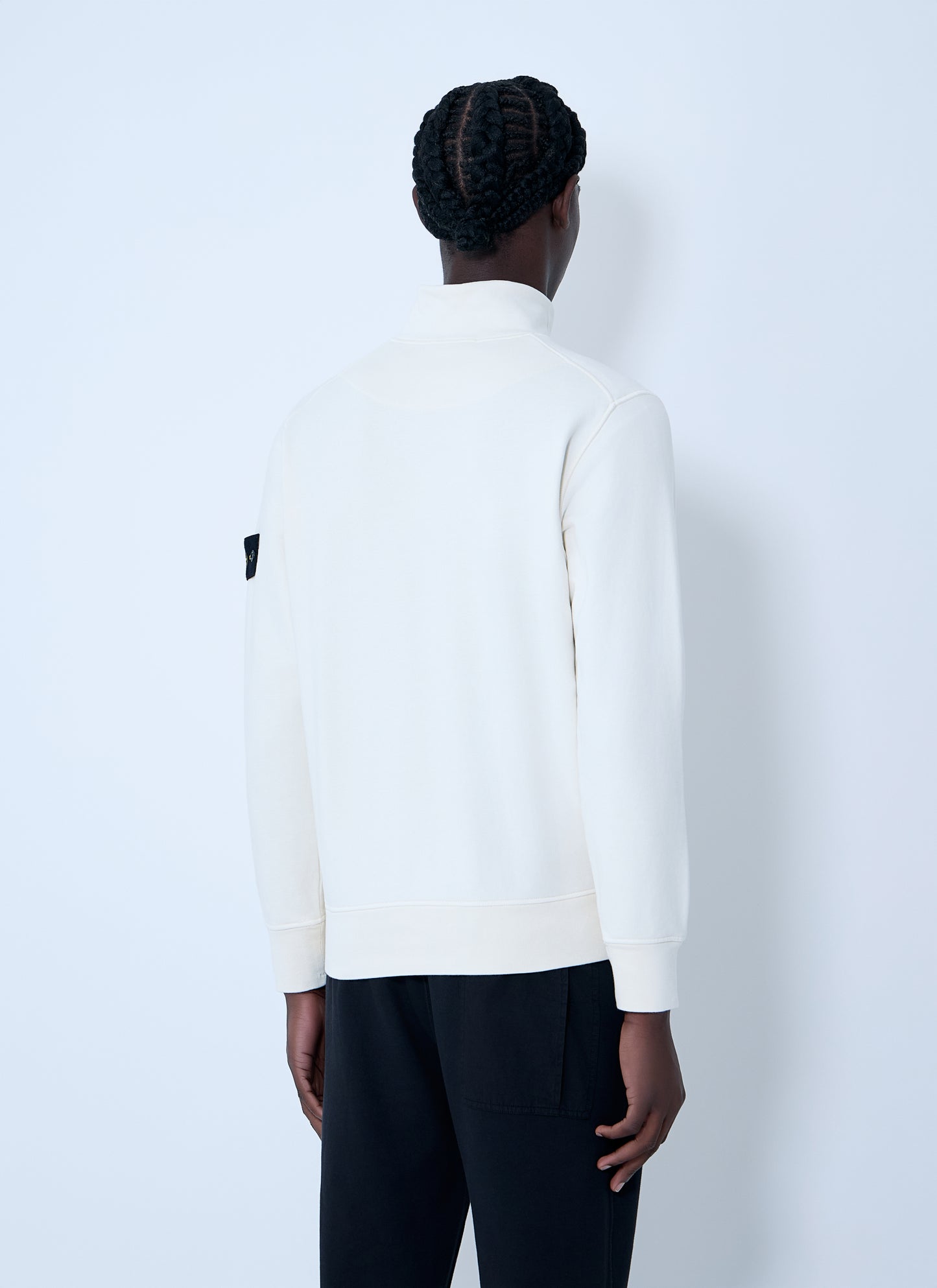 Stone Island Men Logo Patch Sweater STONE ISLAND