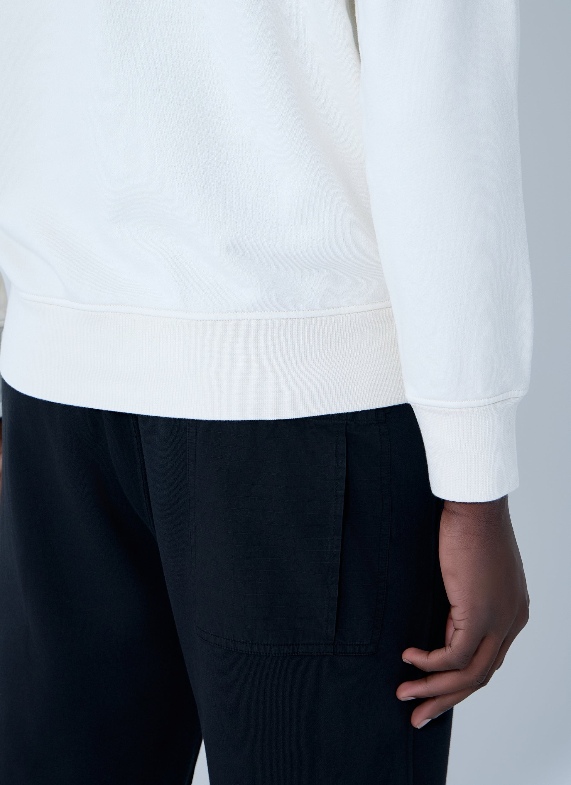 Stone Island Men Logo Patch Sweater STONE ISLAND