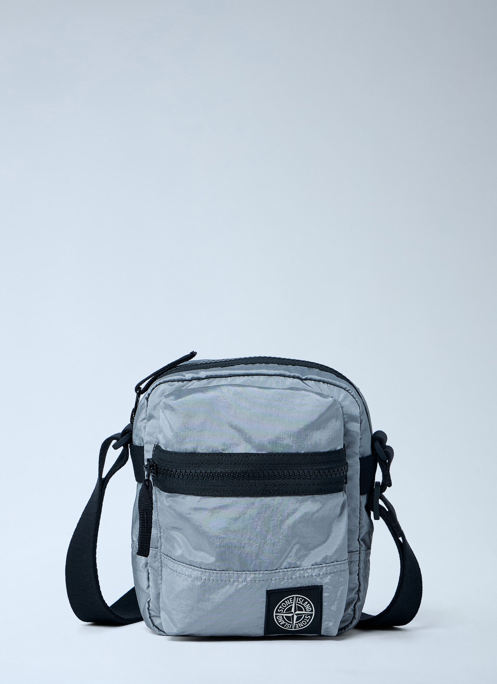 Stone Island Men Logo Motif Crossbody Bag STONE ISLAND