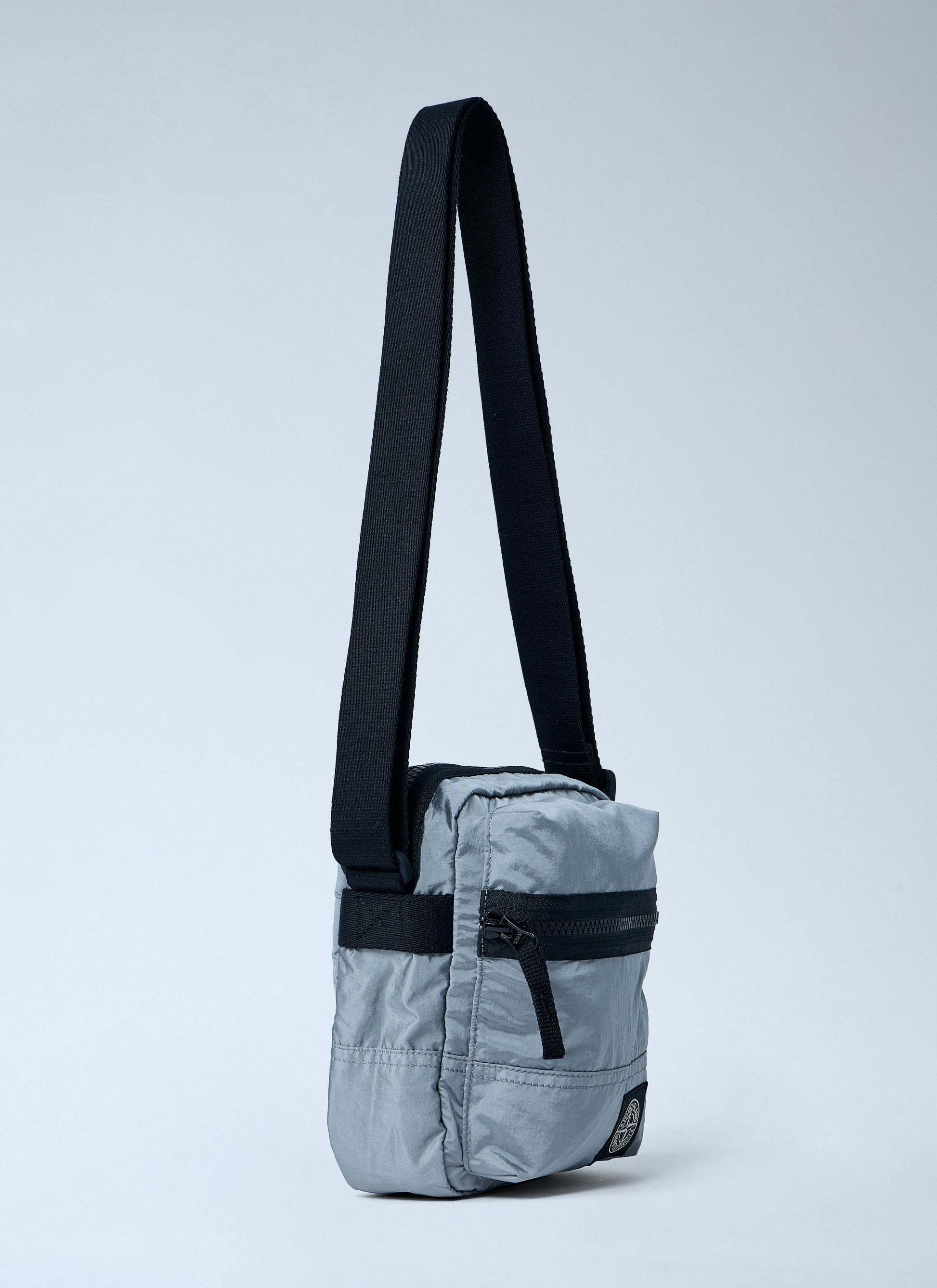 Stone Island Men Logo Motif Crossbody Bag STONE ISLAND