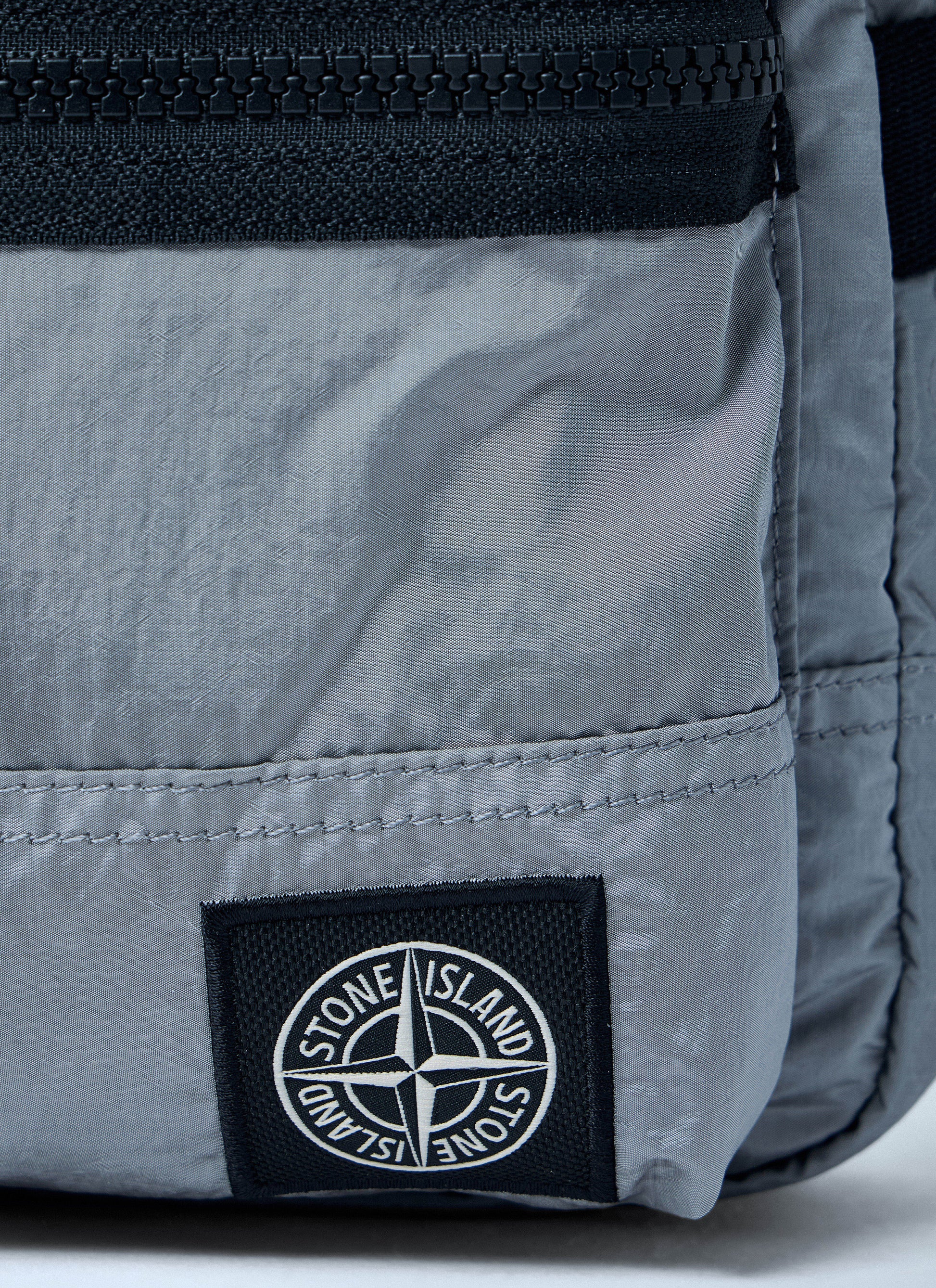 Stone Island Men Logo Motif Crossbody Bag STONE ISLAND