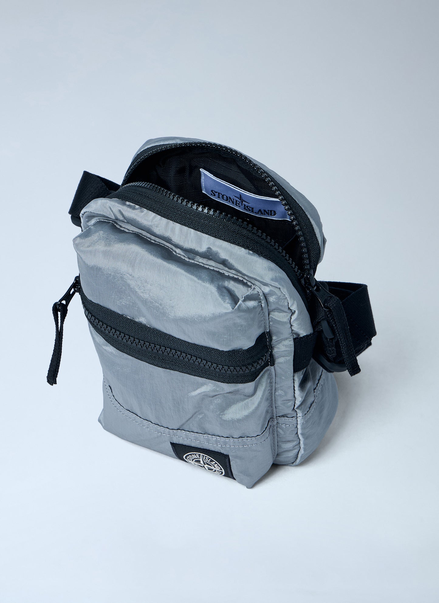 Stone Island Men Logo Motif Crossbody Bag STONE ISLAND