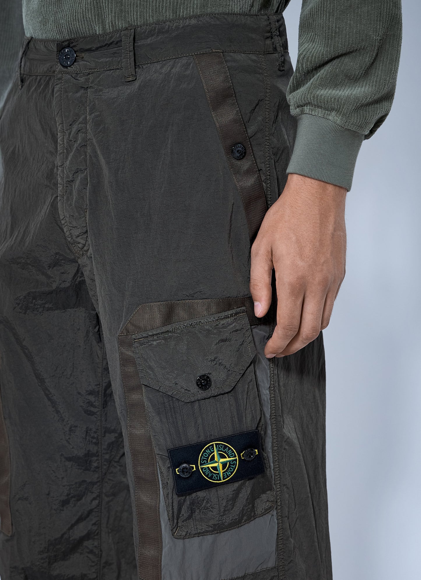 Stone Island Men Utility Cargo Pants STONE ISLAND