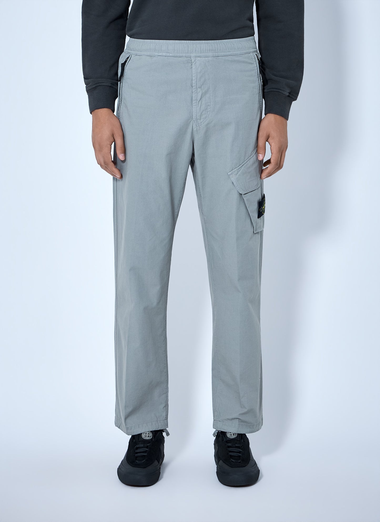 Stone Island Men Cargo Trousers With Elasticated Waistband STONE ISLAND