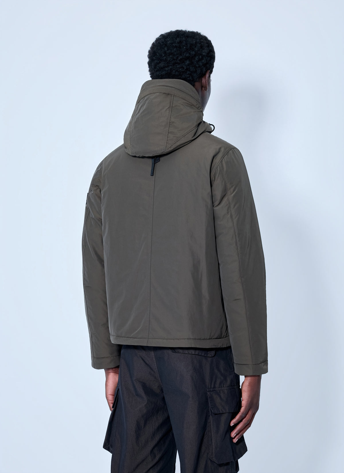 Stone Island Men Hooded Quilted Jacket STONE ISLAND