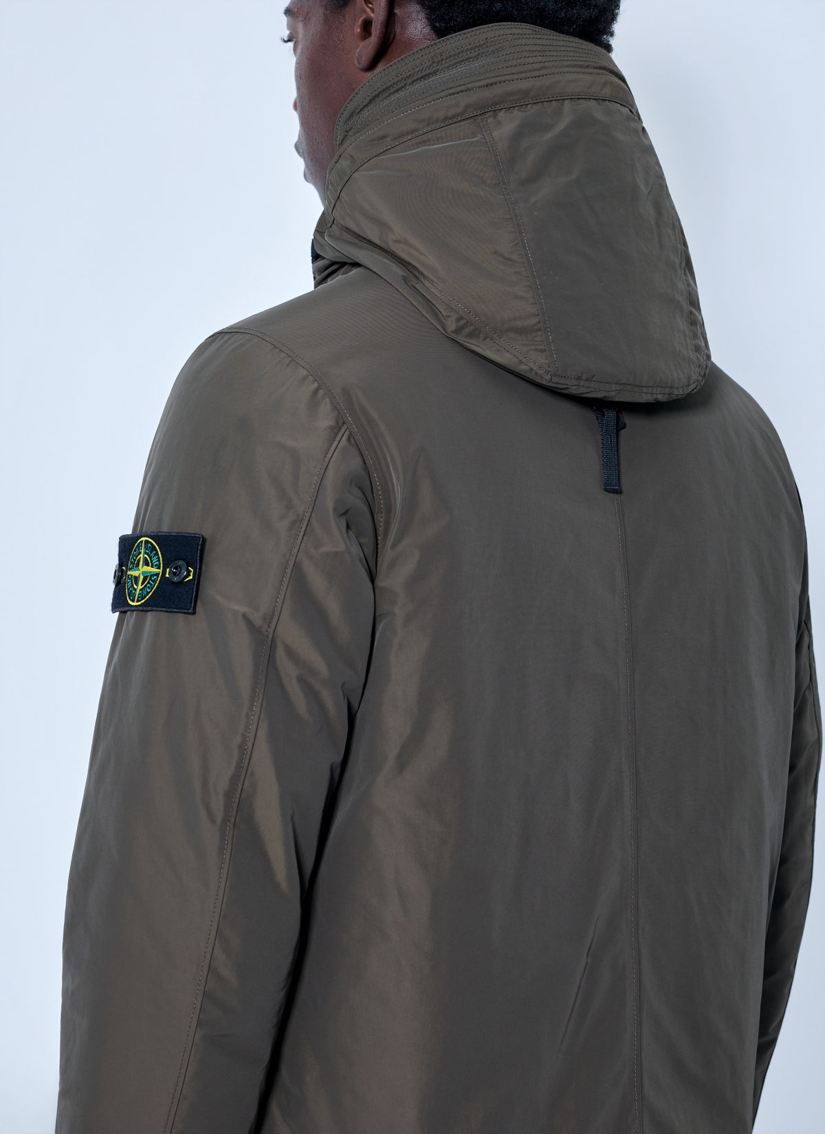 Stone Island Men Hooded Quilted Jacket STONE ISLAND