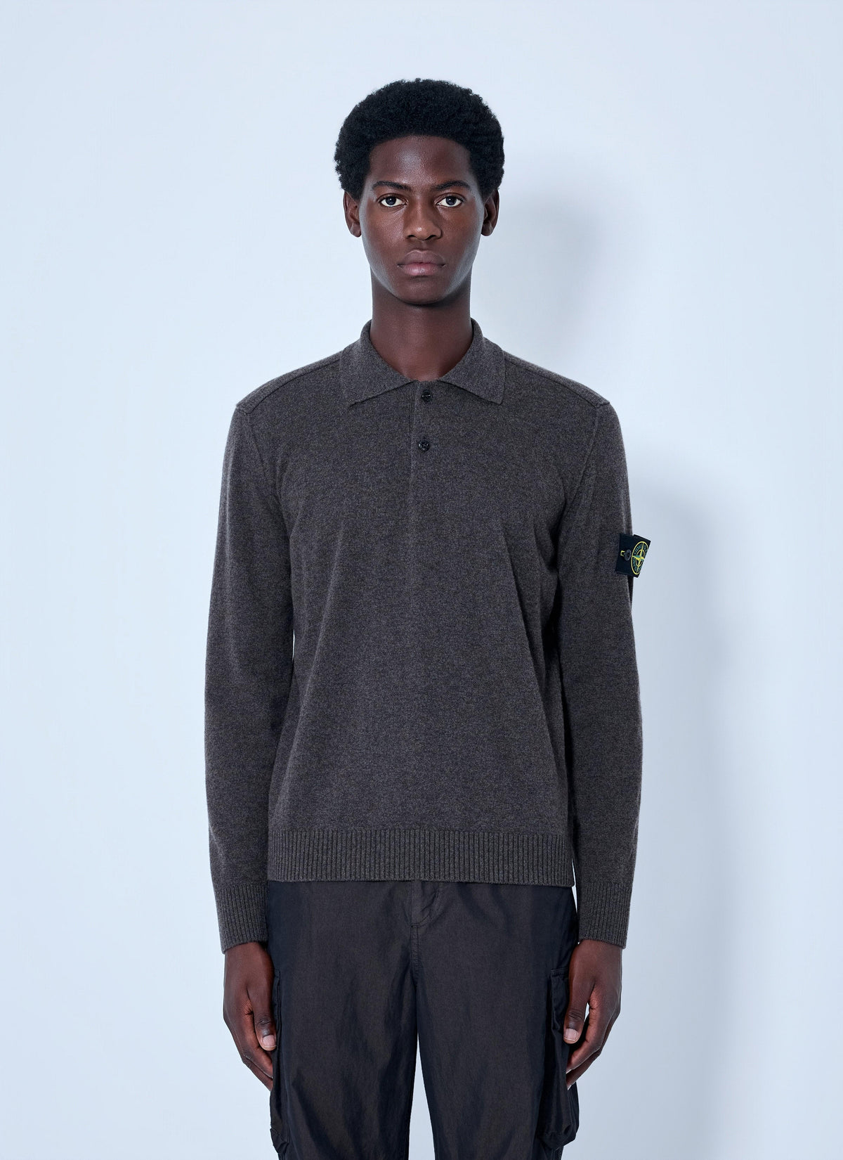Stone Island Men Long Sleeve Polo STONE ISLAND
