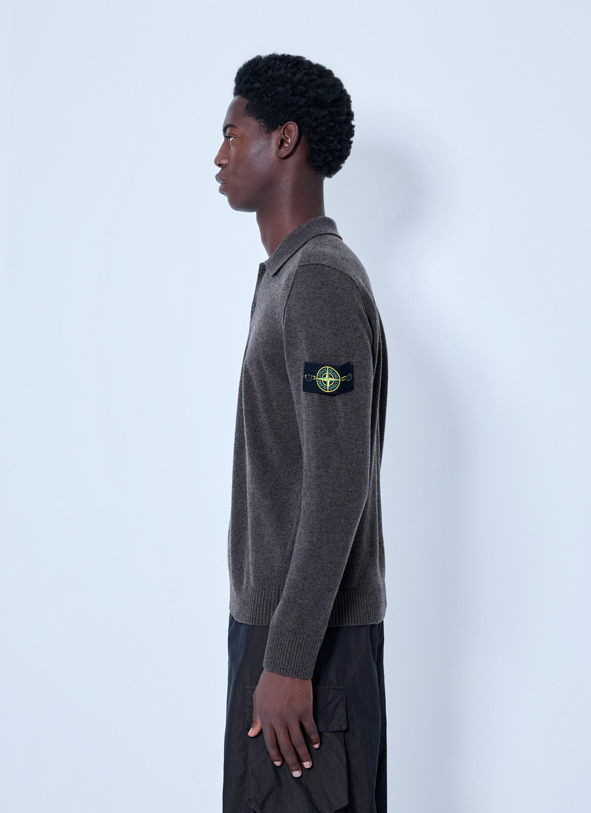 Stone Island Men Long Sleeve Polo STONE ISLAND