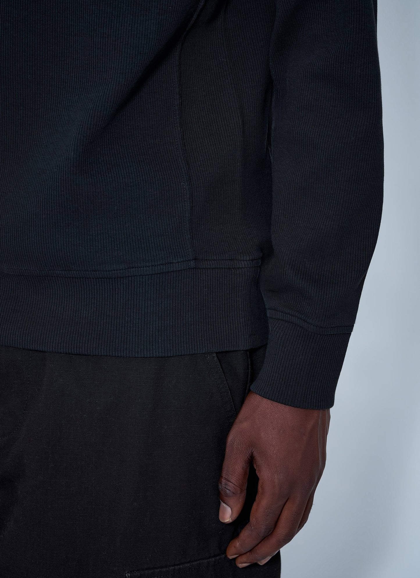 Stone Island Men Crewneck Sweatshirt With Logo Patch STONE ISLAND