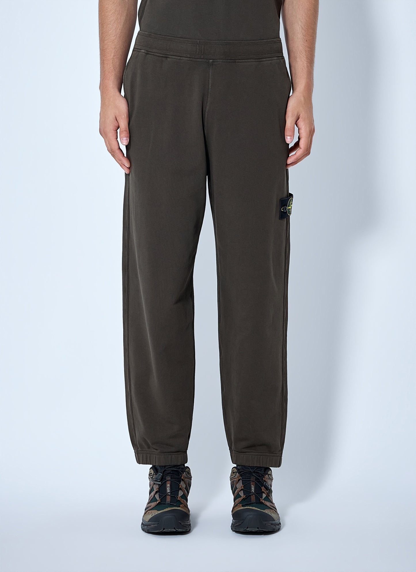 Stone Island Men Elasticated Waistband Joggers