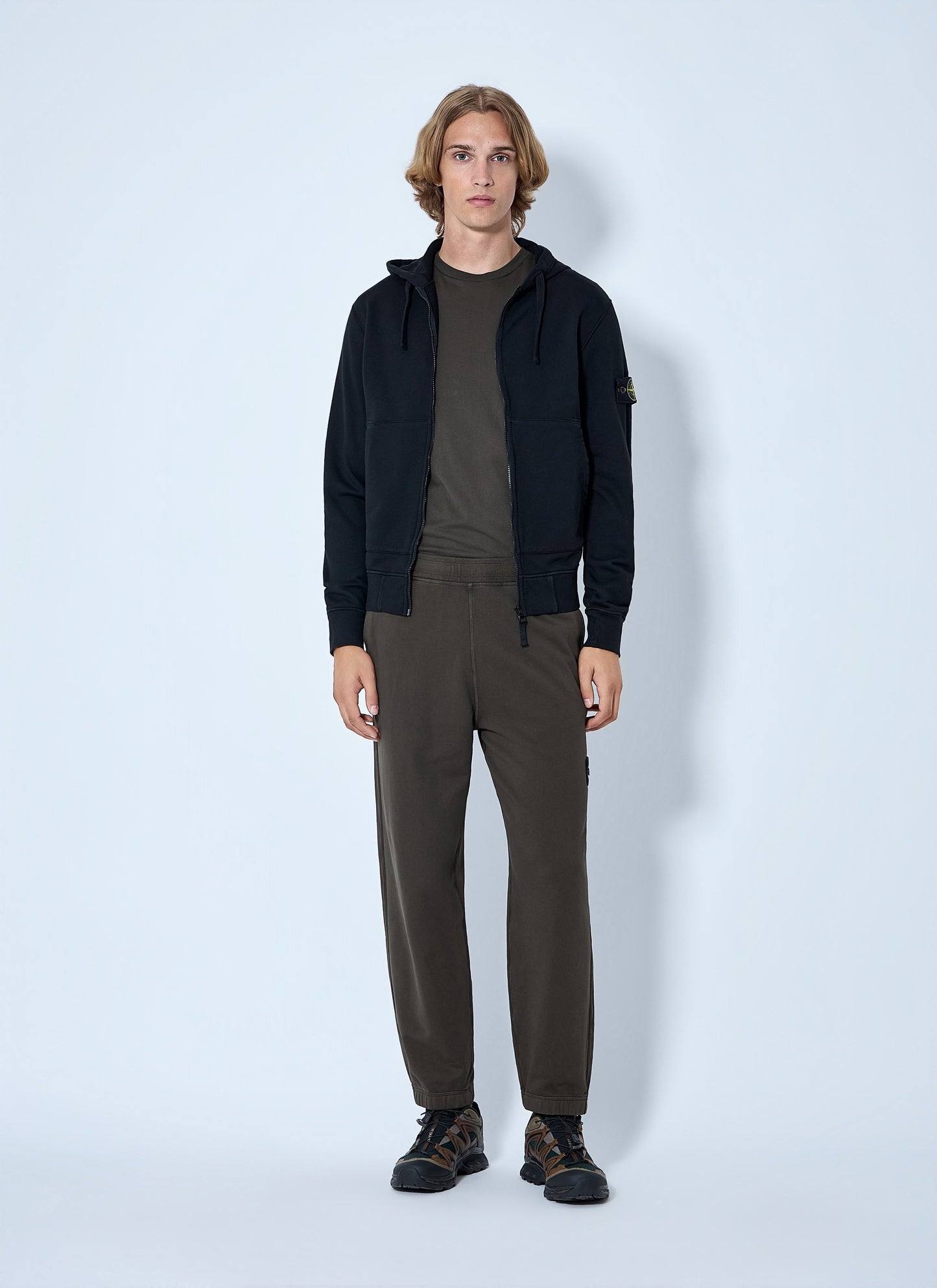 Stone Island Men Elasticated Waistband Joggers