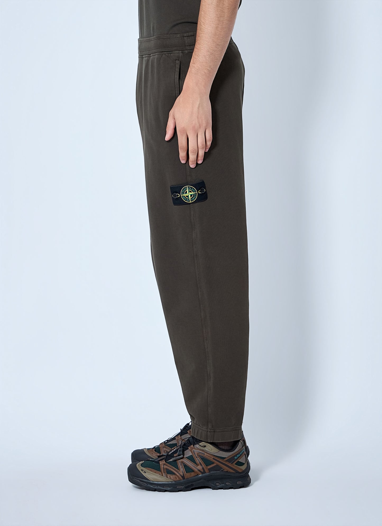 Stone Island Men Elasticated Waistband Joggers