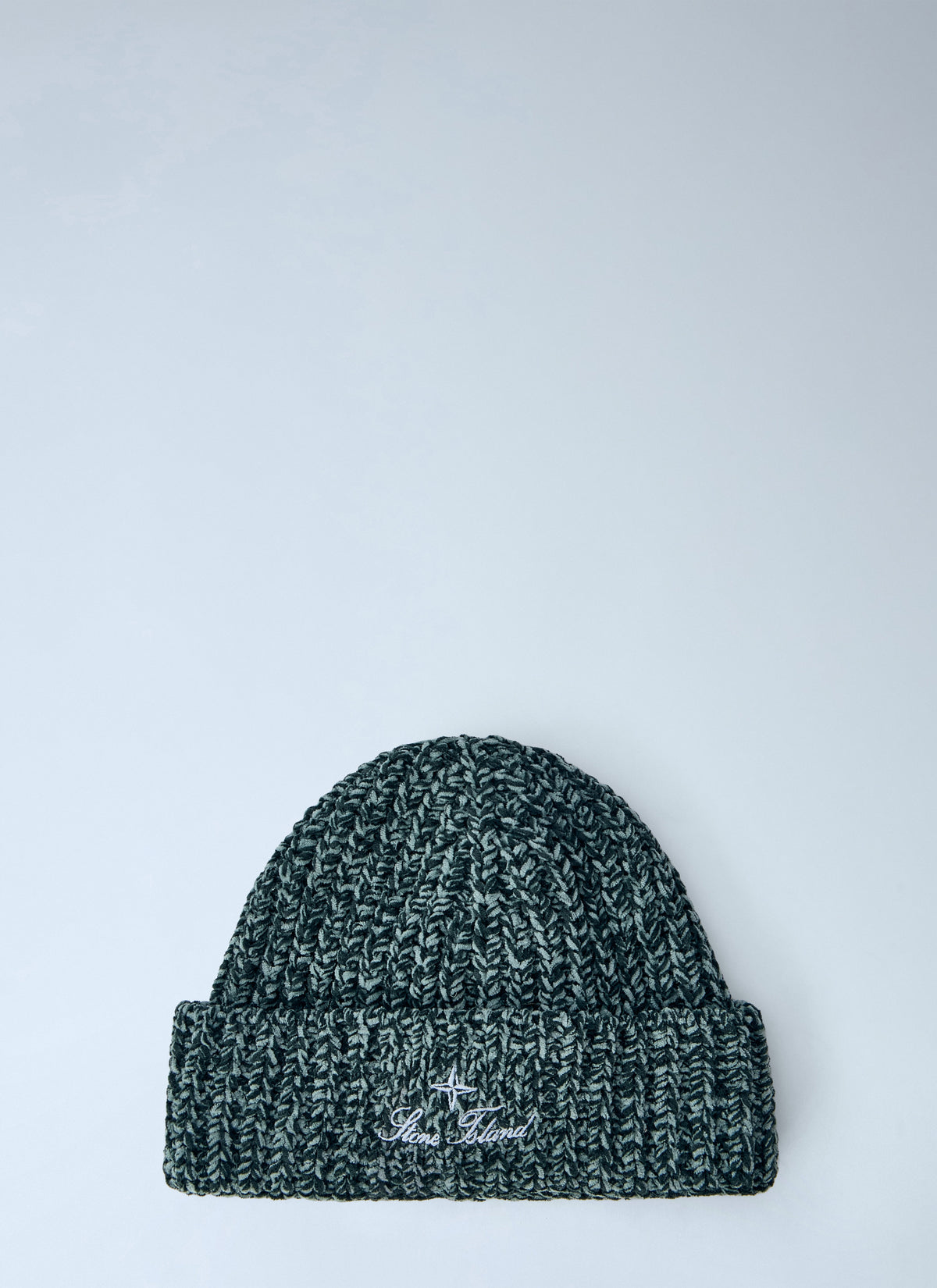 Stone Island Men Ribbed Knit Beanie STONE ISLAND