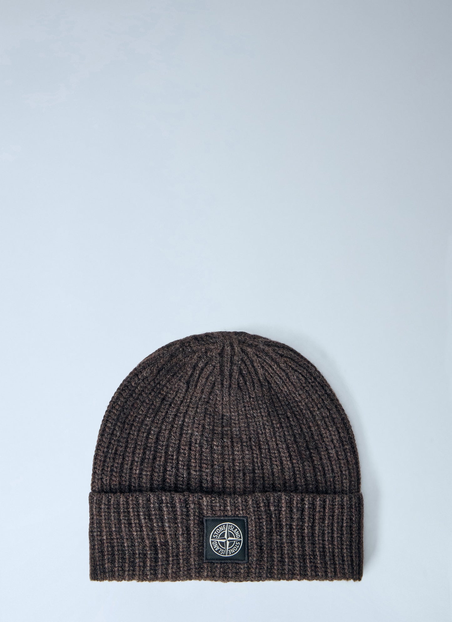 Stone Island Men Ribbed Knit Beanie STONE ISLAND