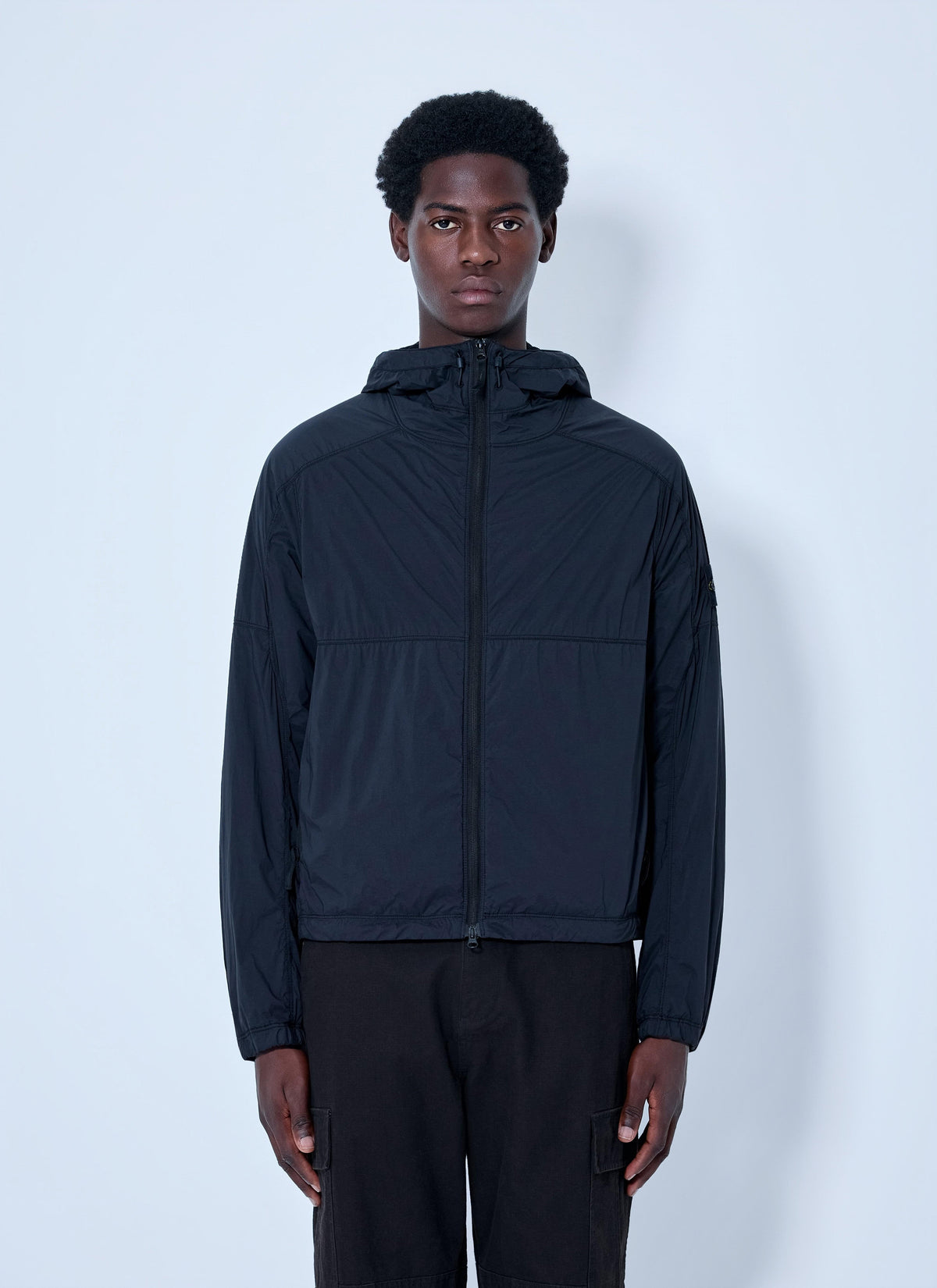 Stone Island Men Hooded Zip Jacket STONE ISLAND