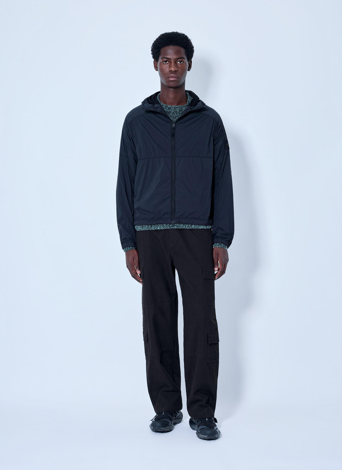 Stone Island Men Hooded Zip Jacket STONE ISLAND
