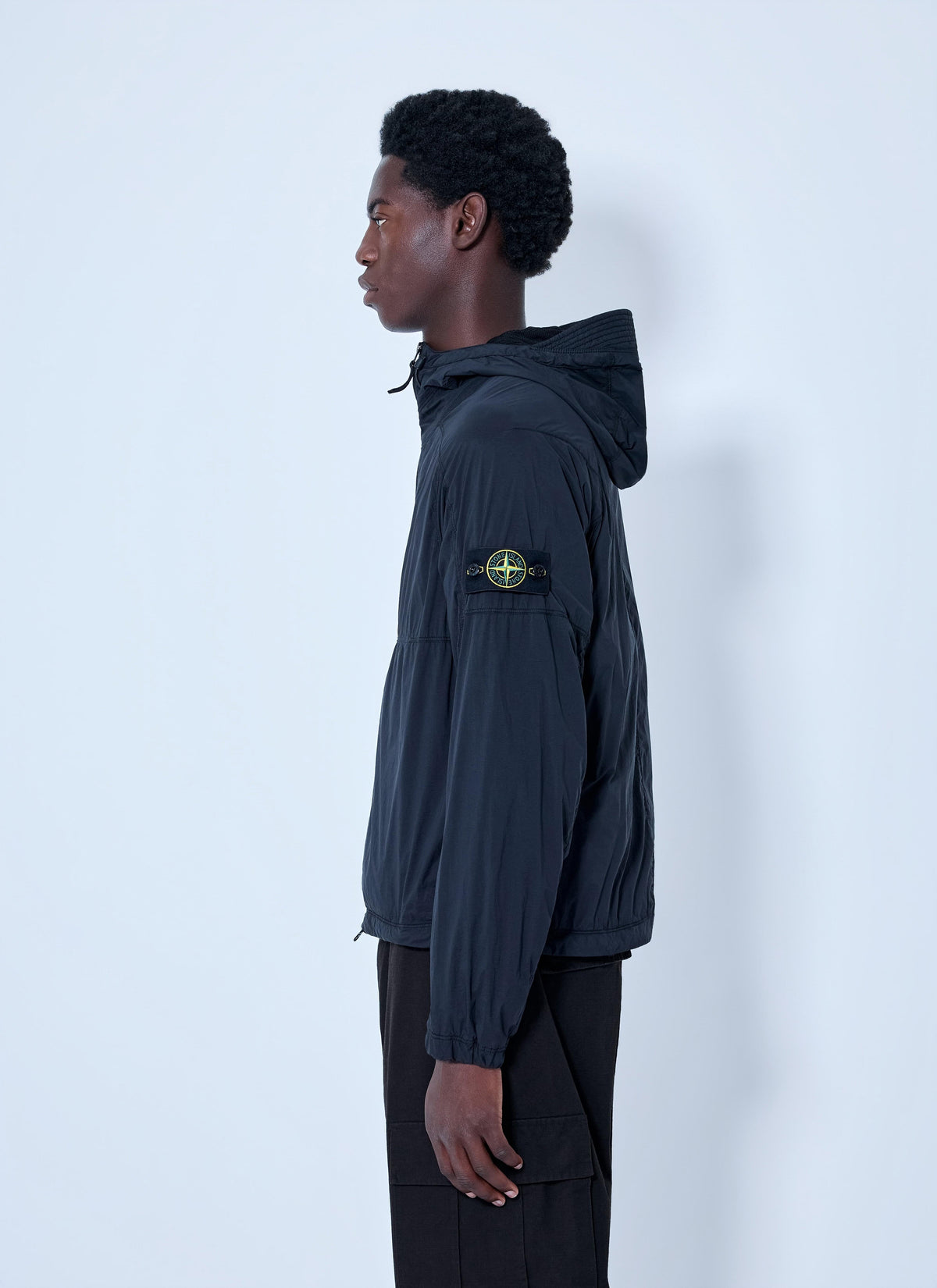 Stone Island Men Hooded Zip Jacket STONE ISLAND