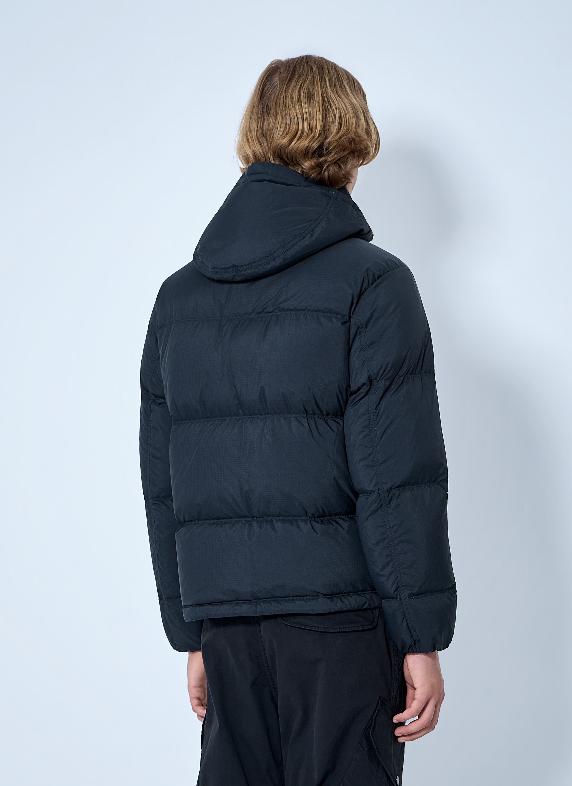 Stone Island Men Padded Hooded Jacket STONE ISLAND